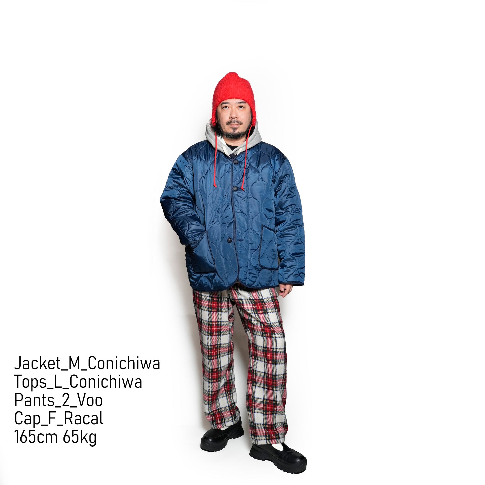 VOO-1200_TARTAN | K.O.C EZ SLACKS | Color:Tartan【VOO_ヴォー】