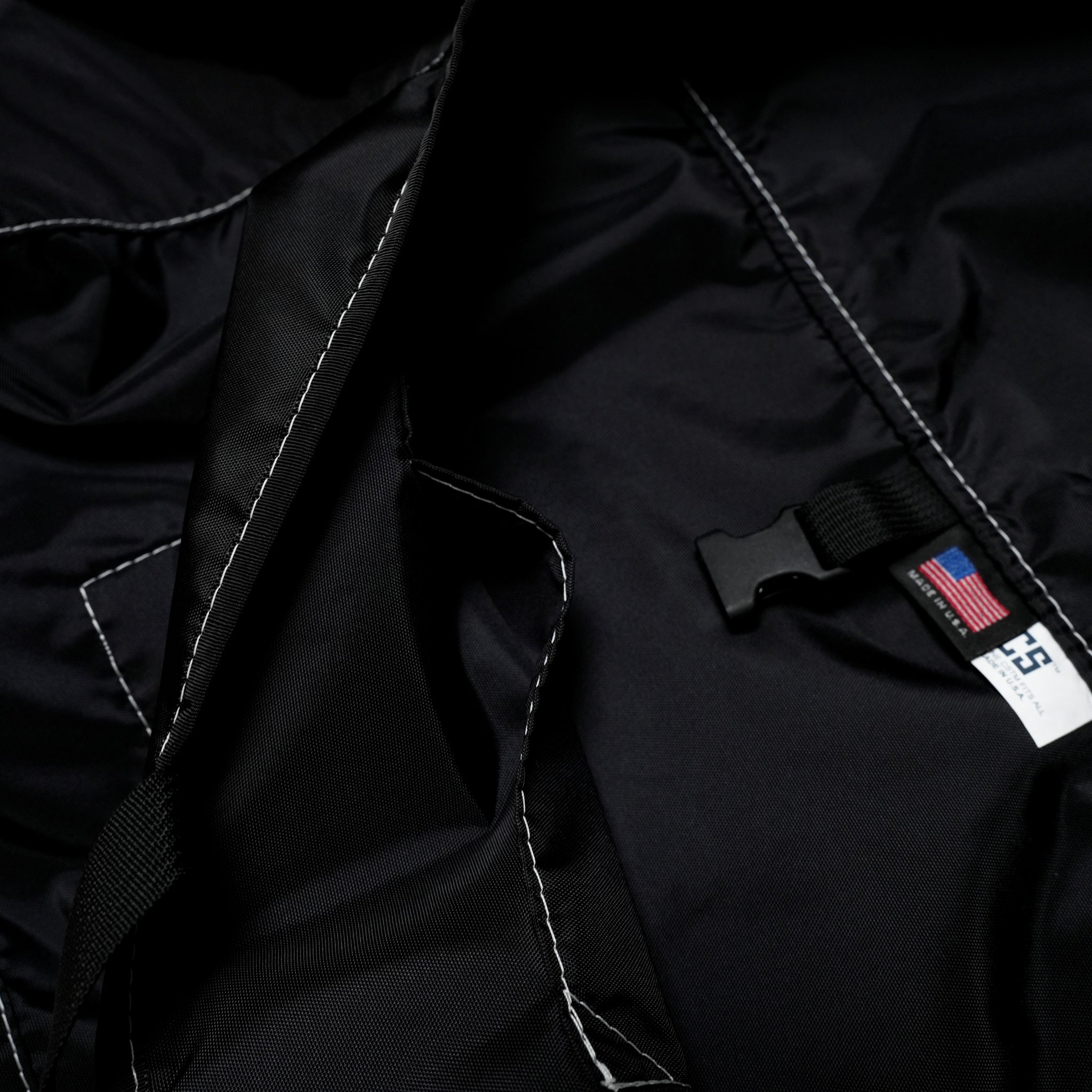 CSTM BAG-03 | Name*Nylon Newspaper | Color:Black【SMOKE T ONE】【CS_One Cstm Fits All Made In USA】【archive】