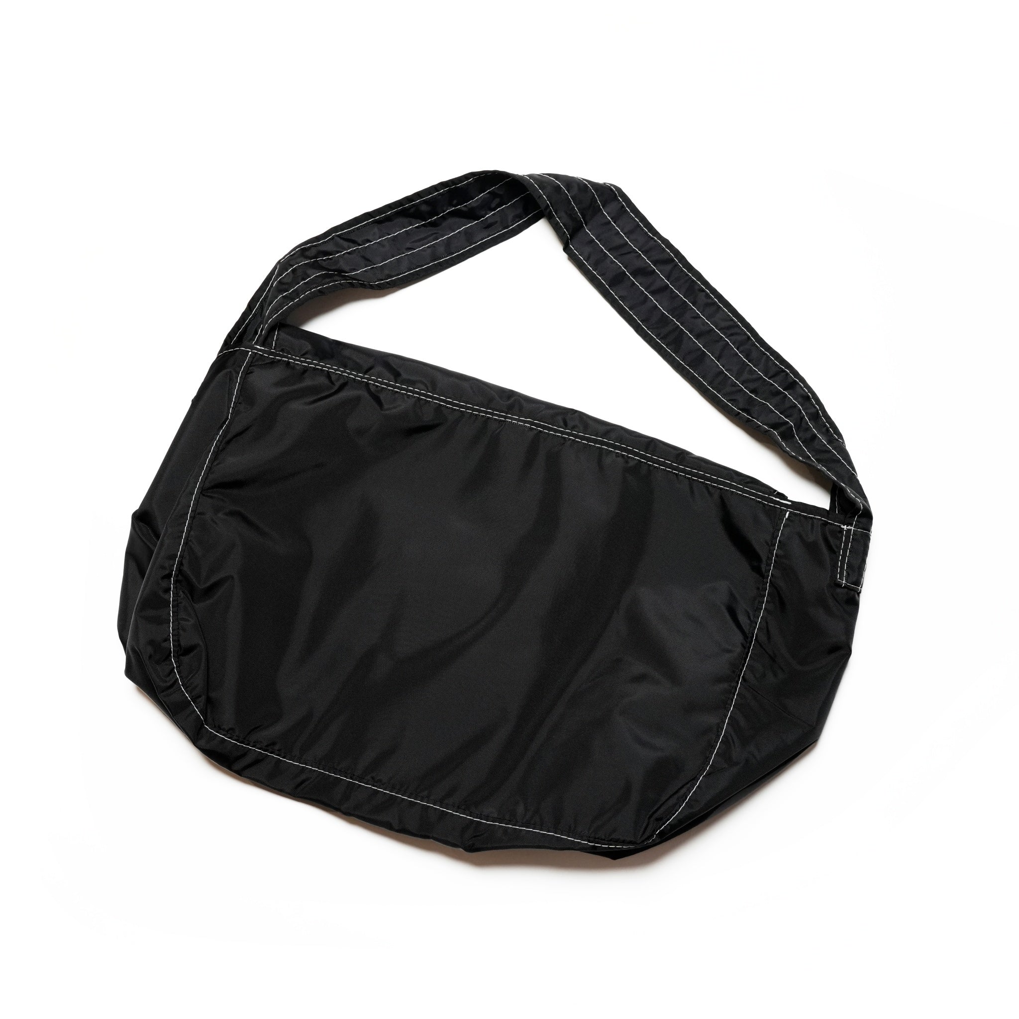 CSTM BAG-03 | Name*Nylon Newspaper | Color:Black【SMOKE T ONE】【CS_One Cstm Fits All Made In USA】【archive】