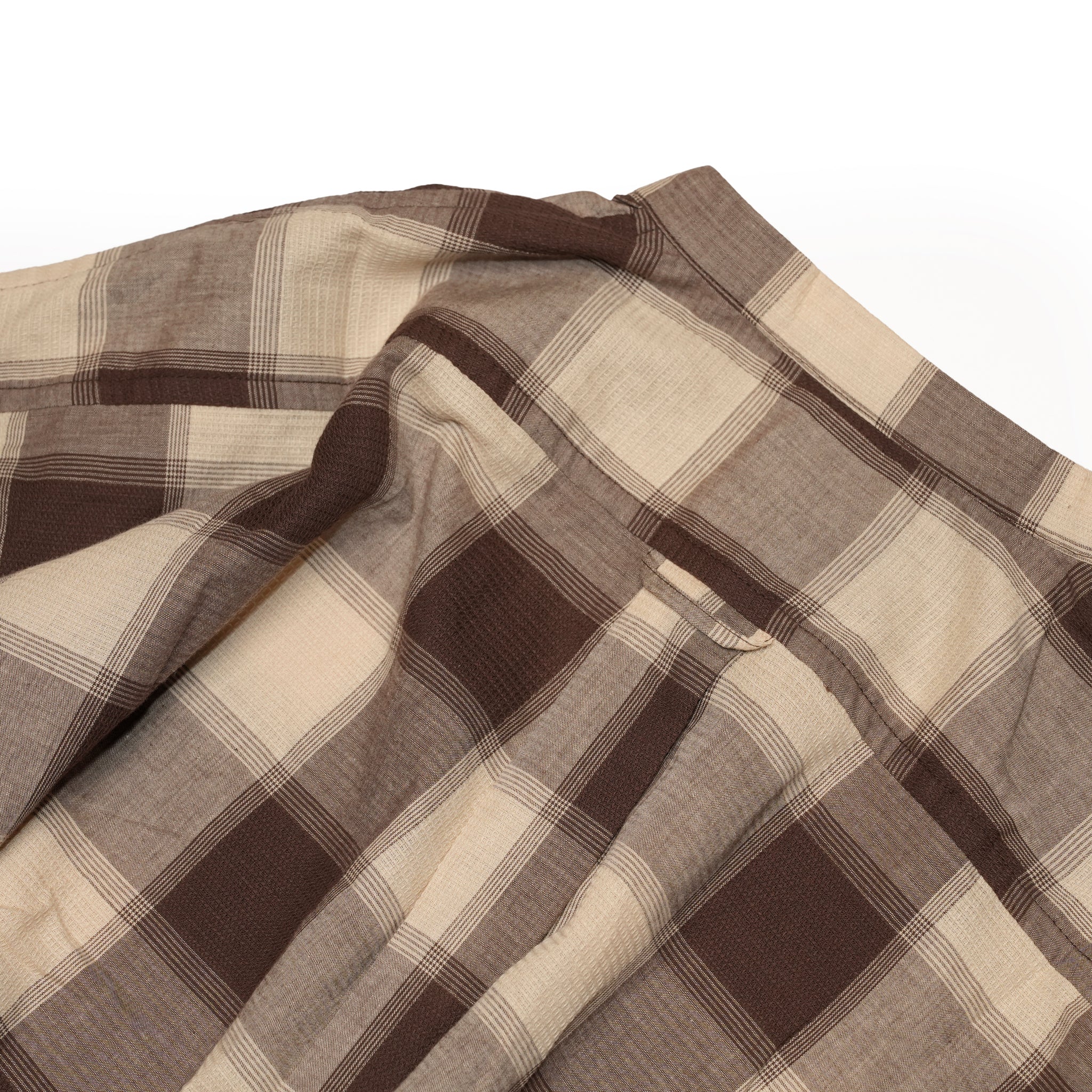 LIPMOA | Color_Brown Check | No_klm25ssh1136_brche【KELEN MEN_ケレン】