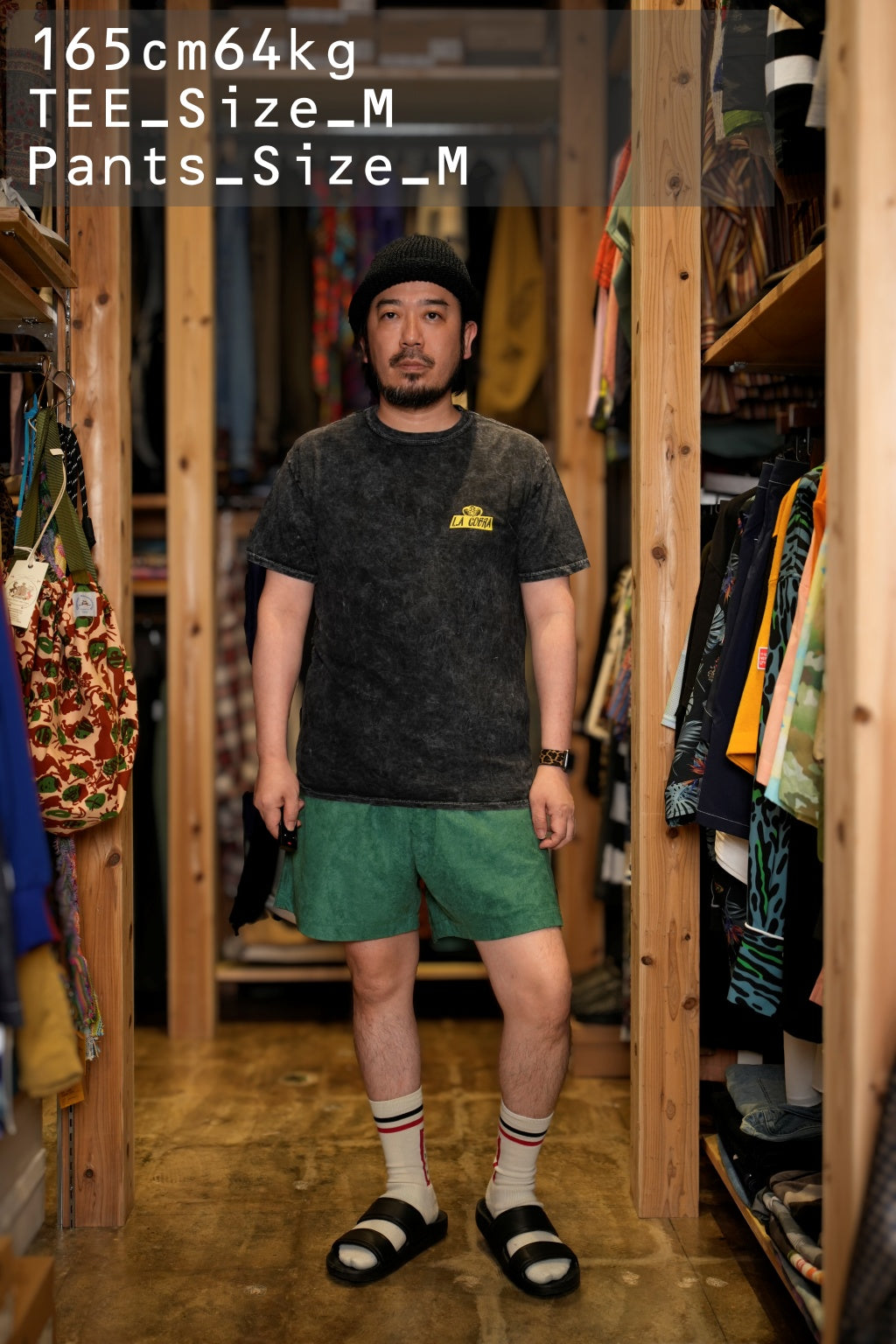 TL24S01400 | LA COBRA CHEMICAL TEE | Color:Black【THRIFTY LOOK_スリフティールック】【ネコポス選択可能】