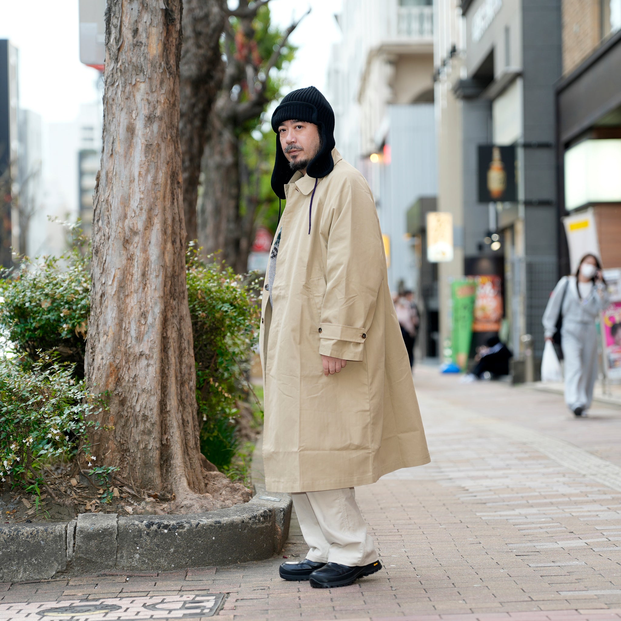 GRAVES | Color_Beige | No_klm25fjk1117_bg【KELEN MEN_ケレン】