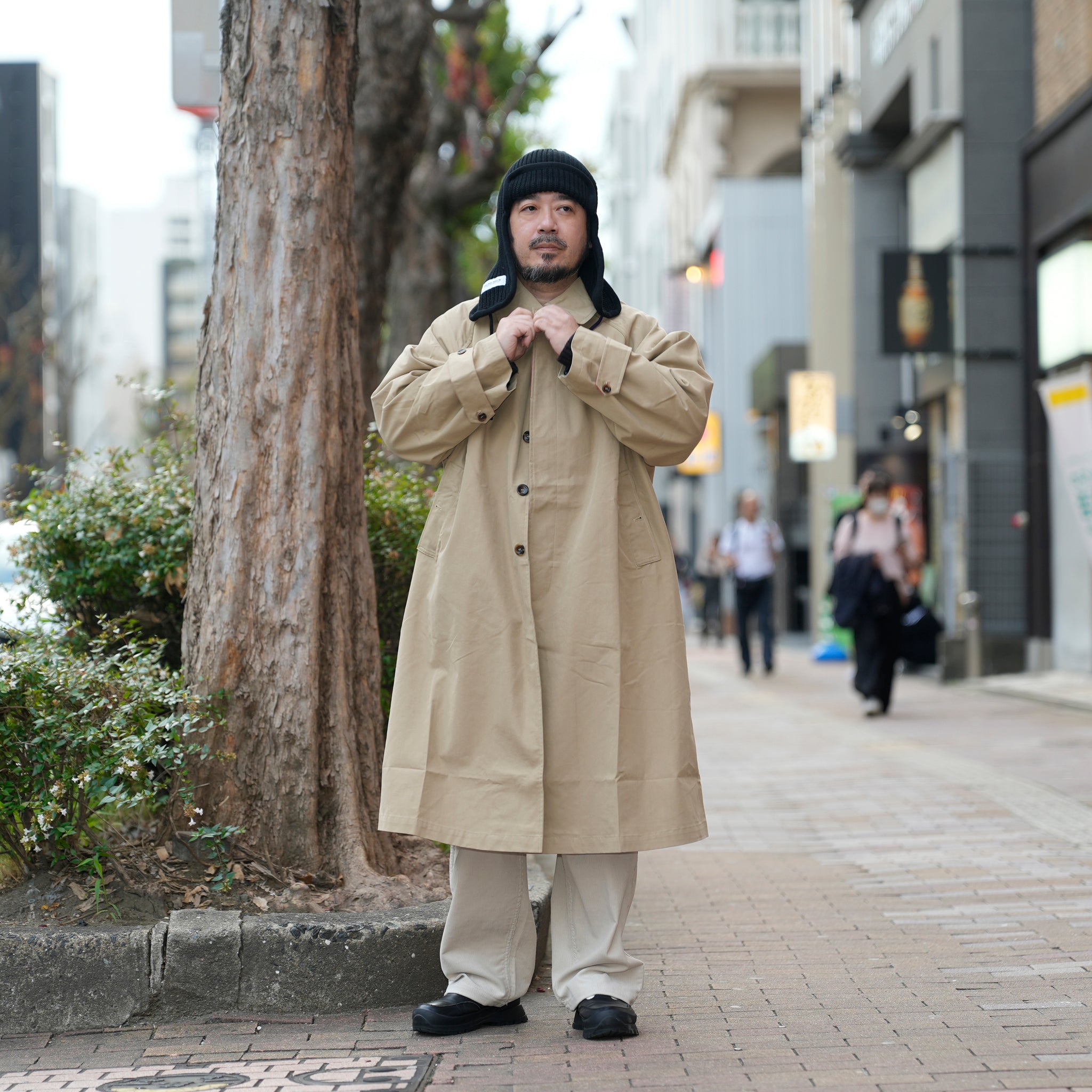 GRAVES | Color_Beige | No_klm25fjk1117_bg【KELEN MEN_ケレン】