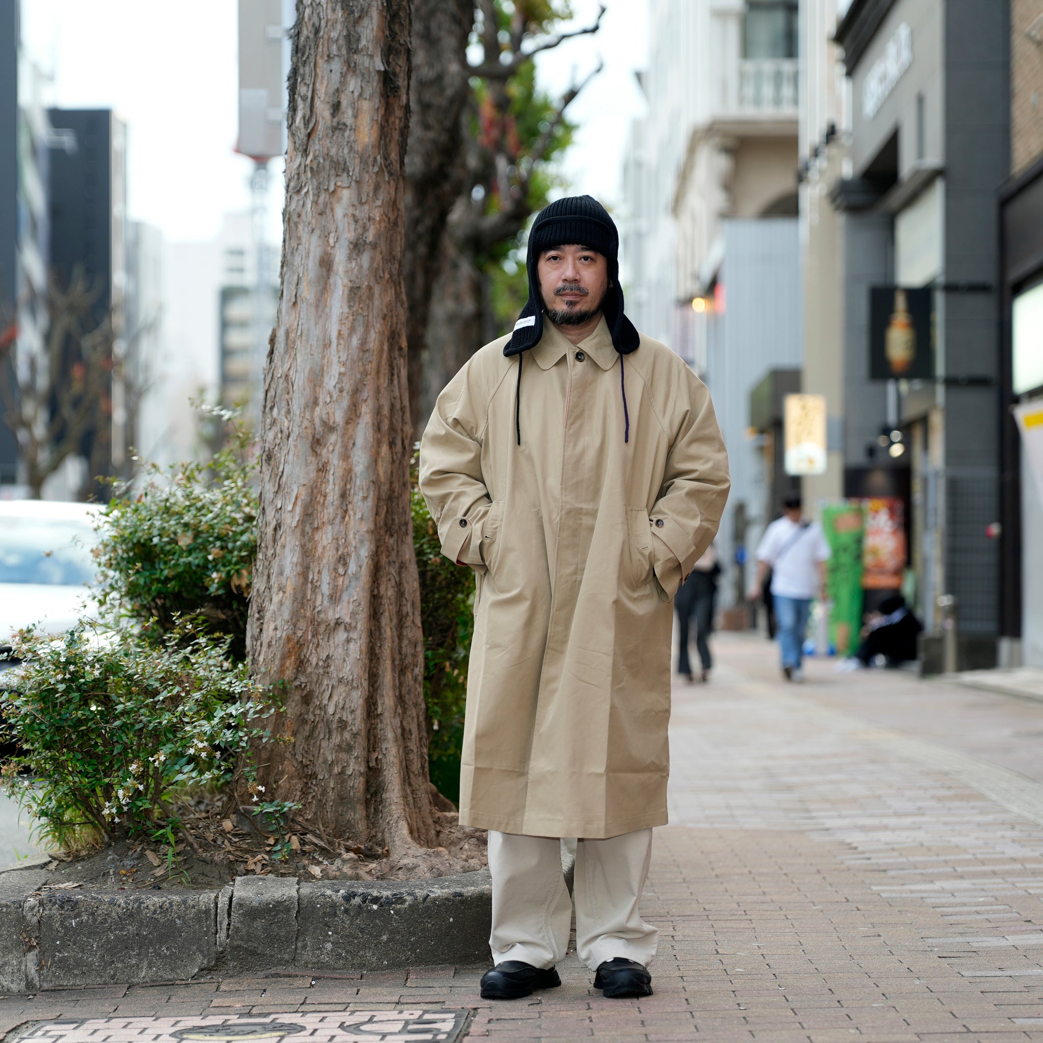 GRAVES | Color_Beige | No_klm25fjk1117_bg【KELEN MEN_ケレン】