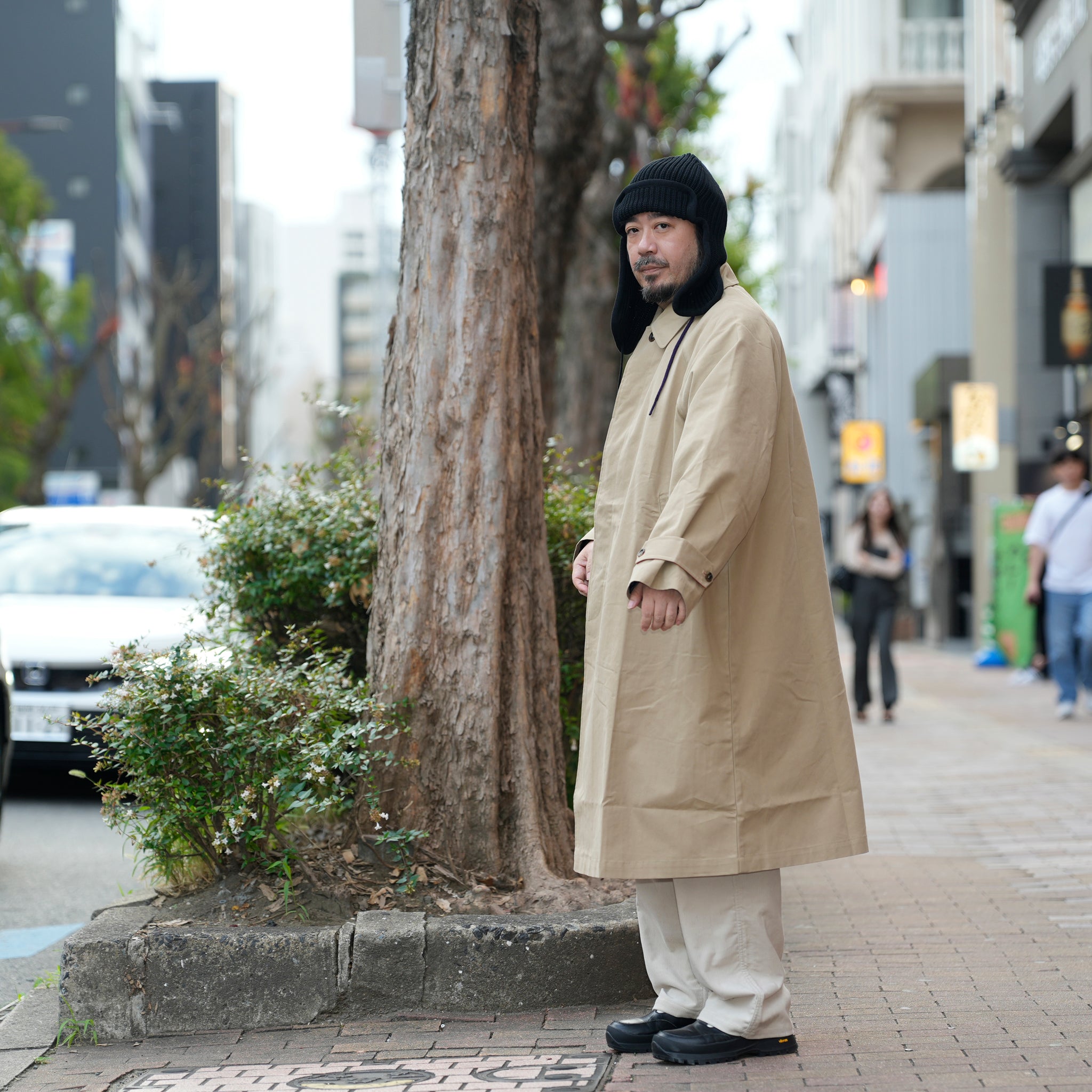 GRAVES | Color_Beige | No_klm25fjk1117_bg【KELEN MEN_ケレン】