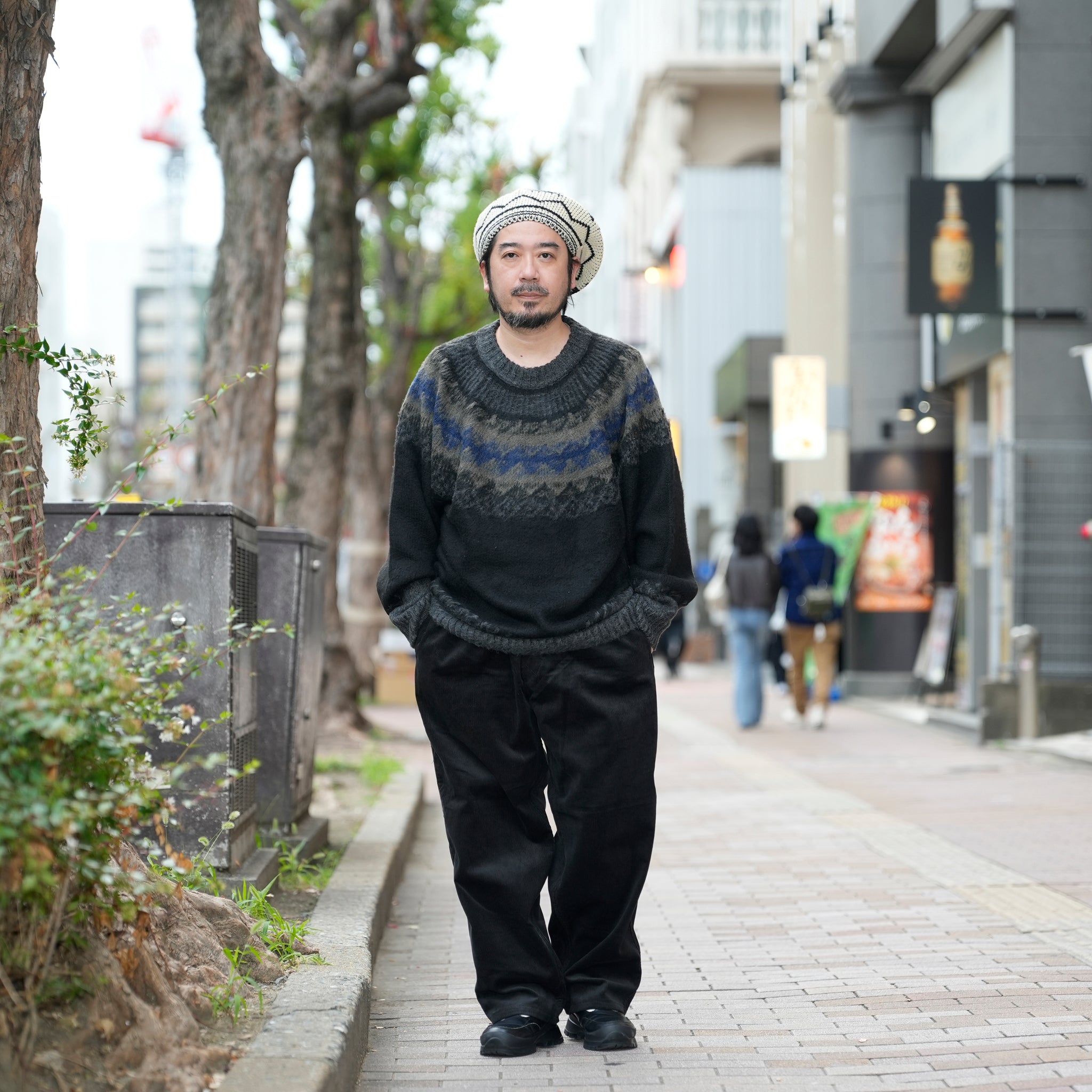 GAUGUIN | Color_Charcoal | No_klm25fkn1026_ch【KELEN MEN_ケレン】