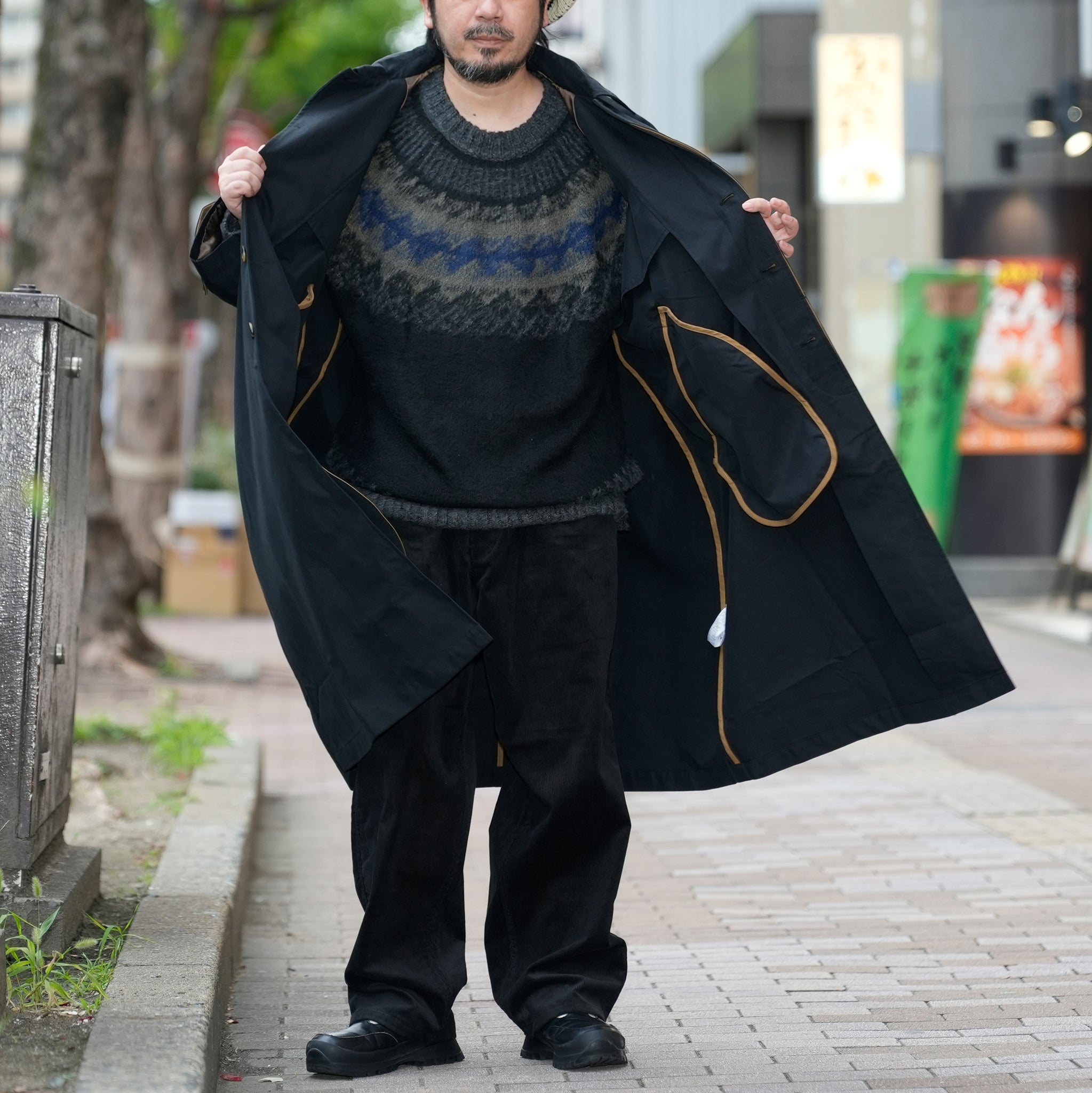 GRAVES | Color_Black | No_klm25fjk1117_bk【KELEN MEN_ケレン】