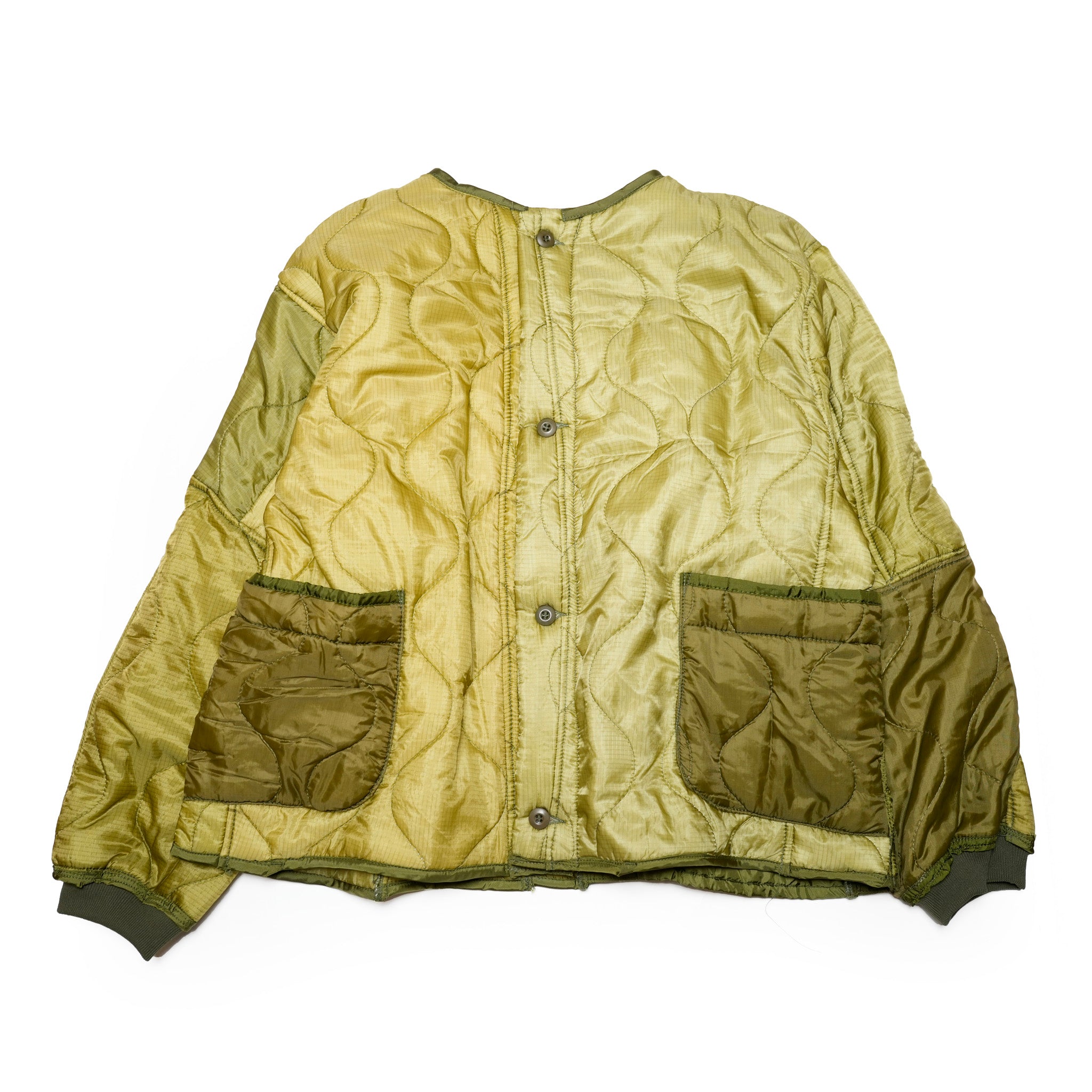 QUILTING SHORT JACKET – Olive | ODDMENT