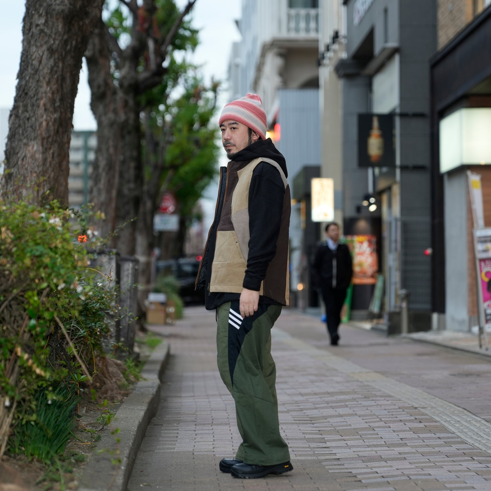 FACTORY VEST | Color_BROWN | No_RV0759702【NASNGWAM_ナスングワム】