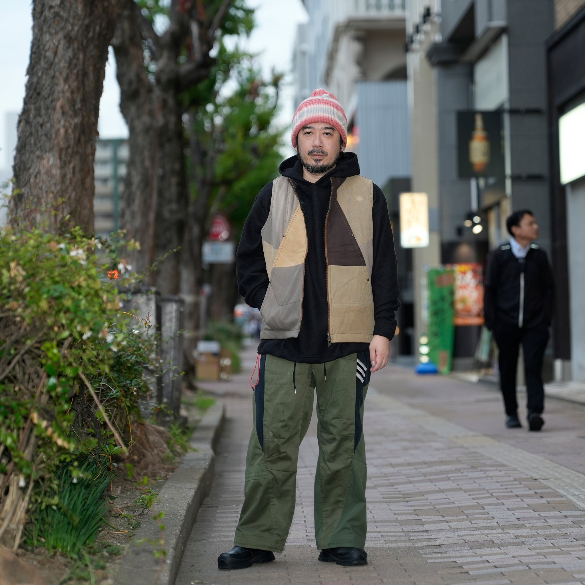 FACTORY VEST | Color_BROWN | No_RV0759702【NASNGWAM_ナスングワム】