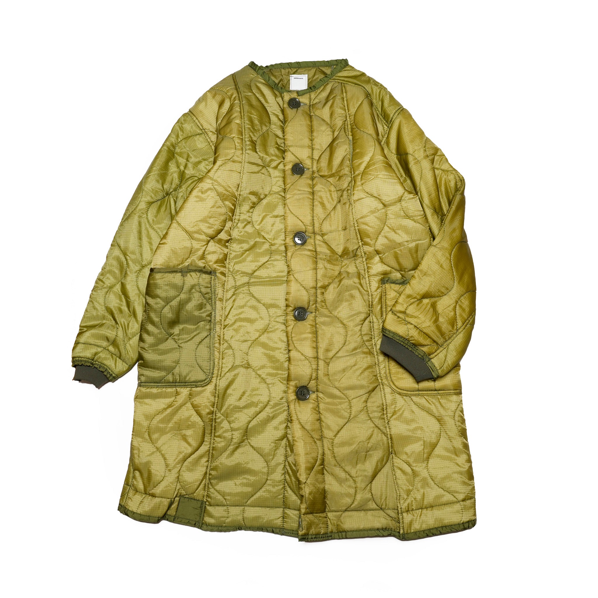 odd22fw07 | Quilting Coat | Color:Olive【ODDMENT_オッドメント】