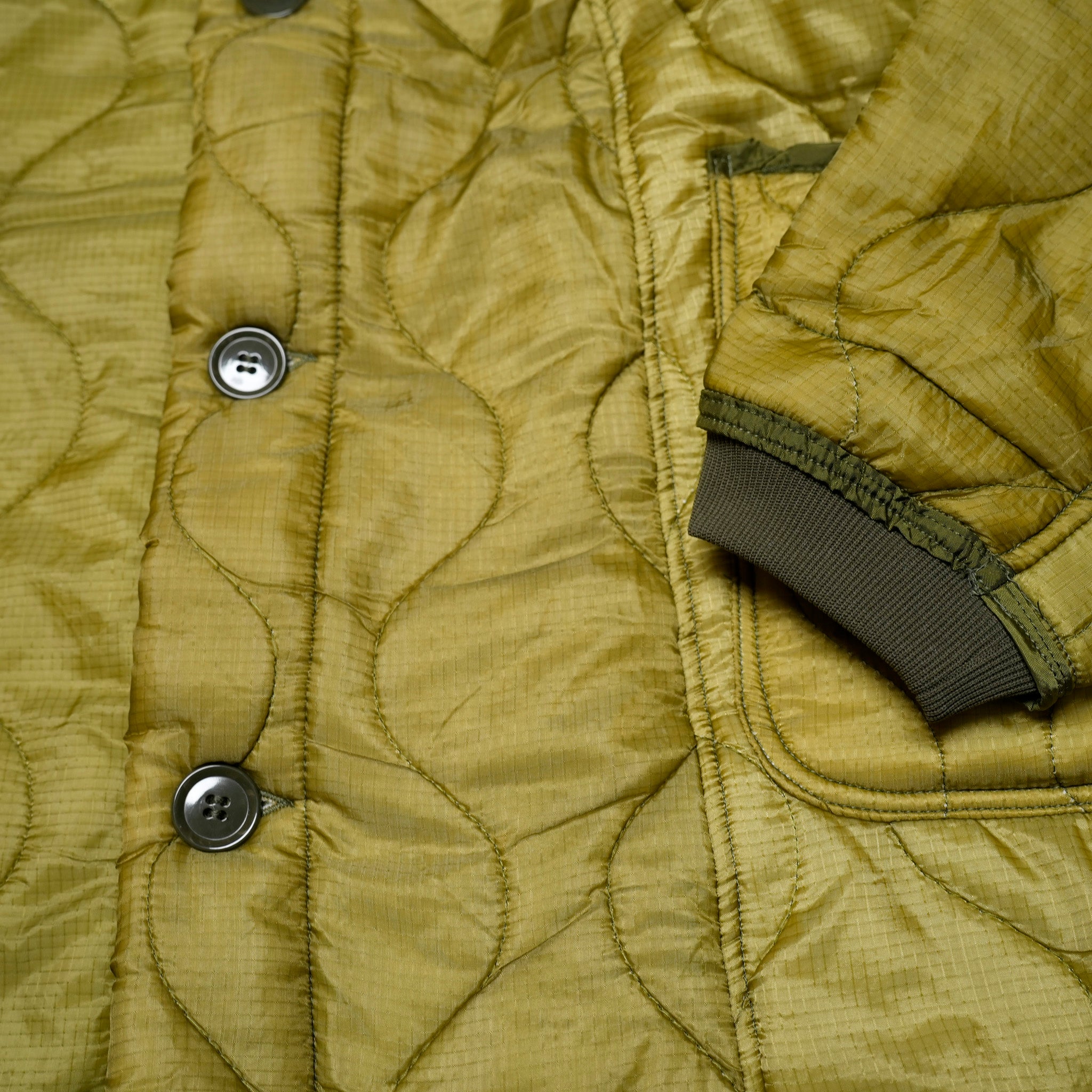 odd22fw07 | Quilting Coat | Color:Olive【ODDMENT_オッドメント】