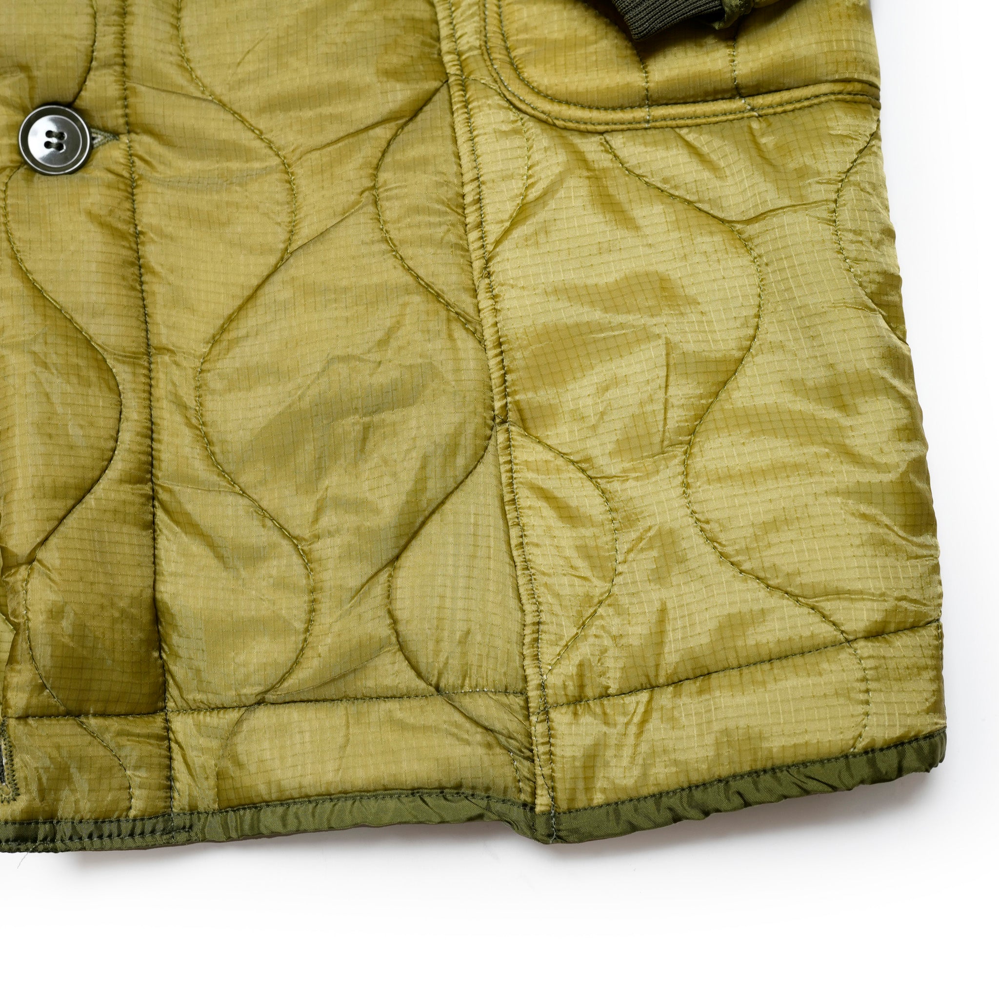 odd22fw07 | Quilting Coat | Color:Olive【ODDMENT_オッドメント】