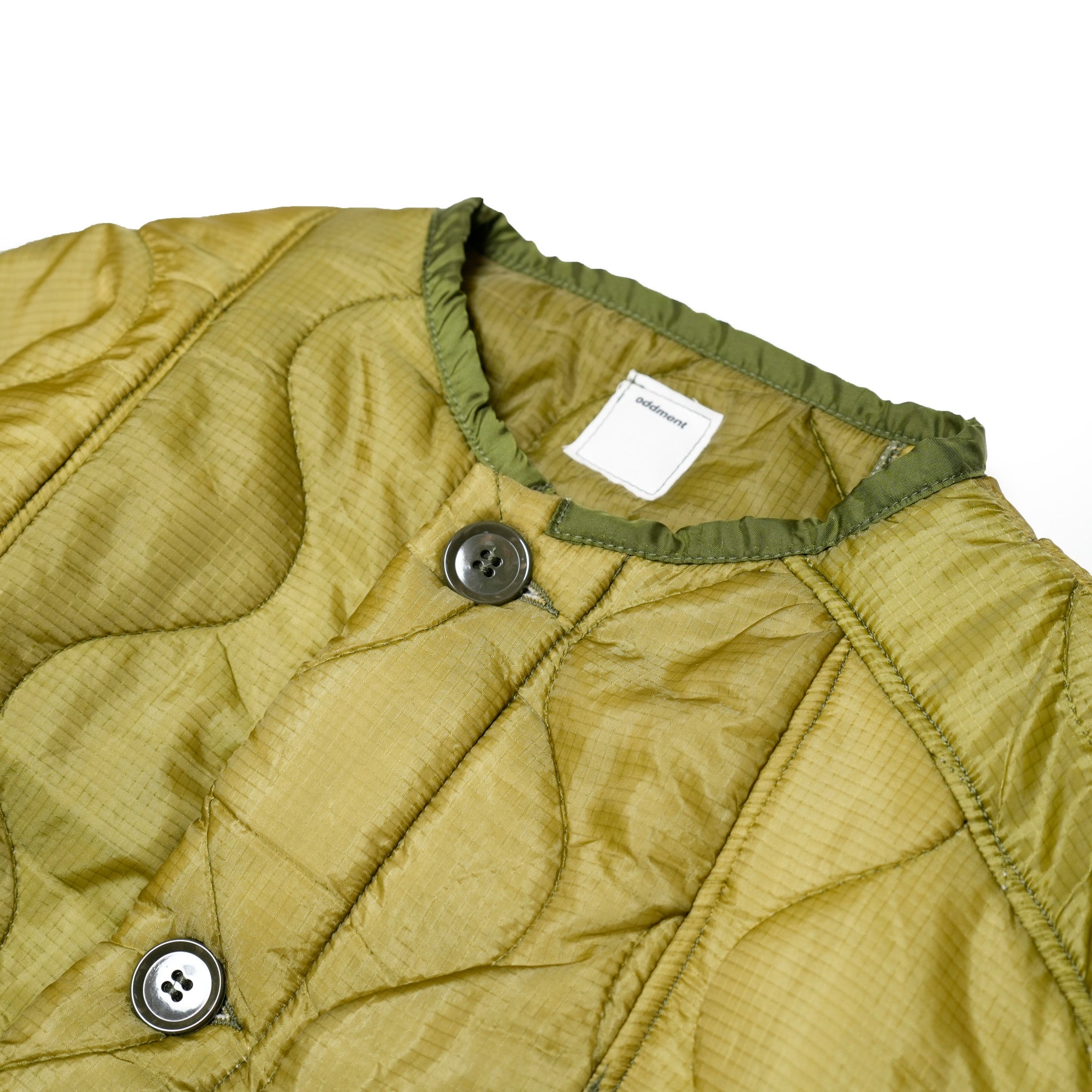 odd22fw07 | Quilting Coat | Color:Olive【ODDMENT_オッドメント】