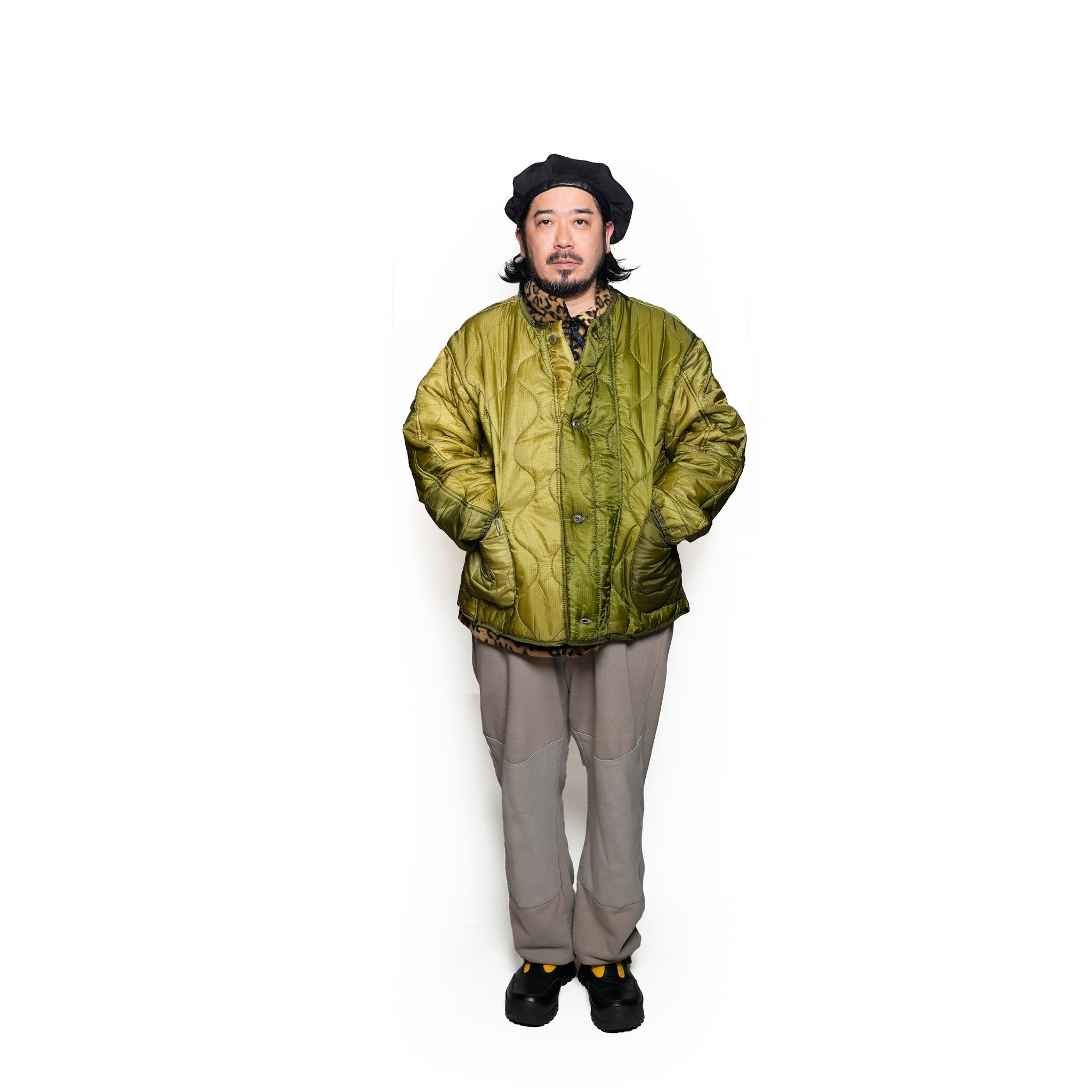 QUILTING SHORT JACKET – Olive | ODDMENT
