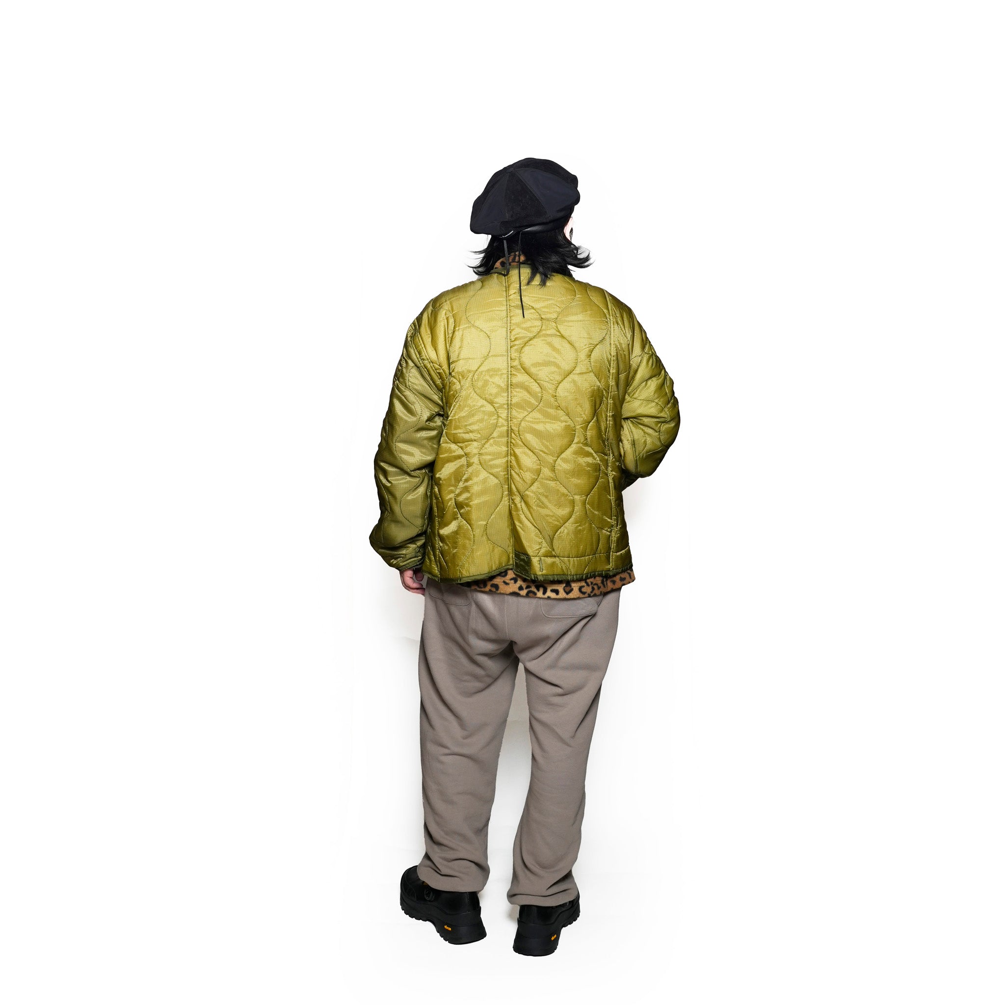 QUILTING SHORT JACKET – Olive | ODDMENT