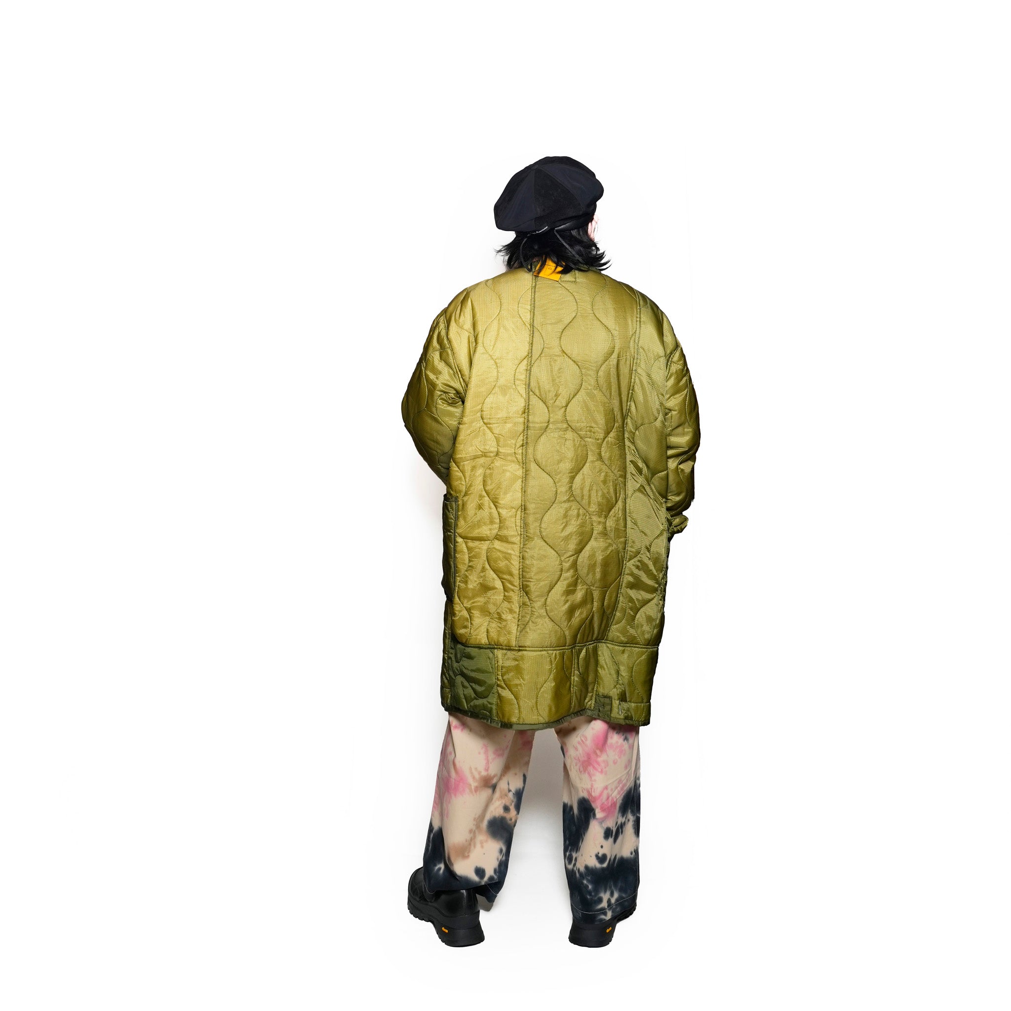 odd22fw07 | Quilting Coat | Color:Olive【ODDMENT_オッドメント】