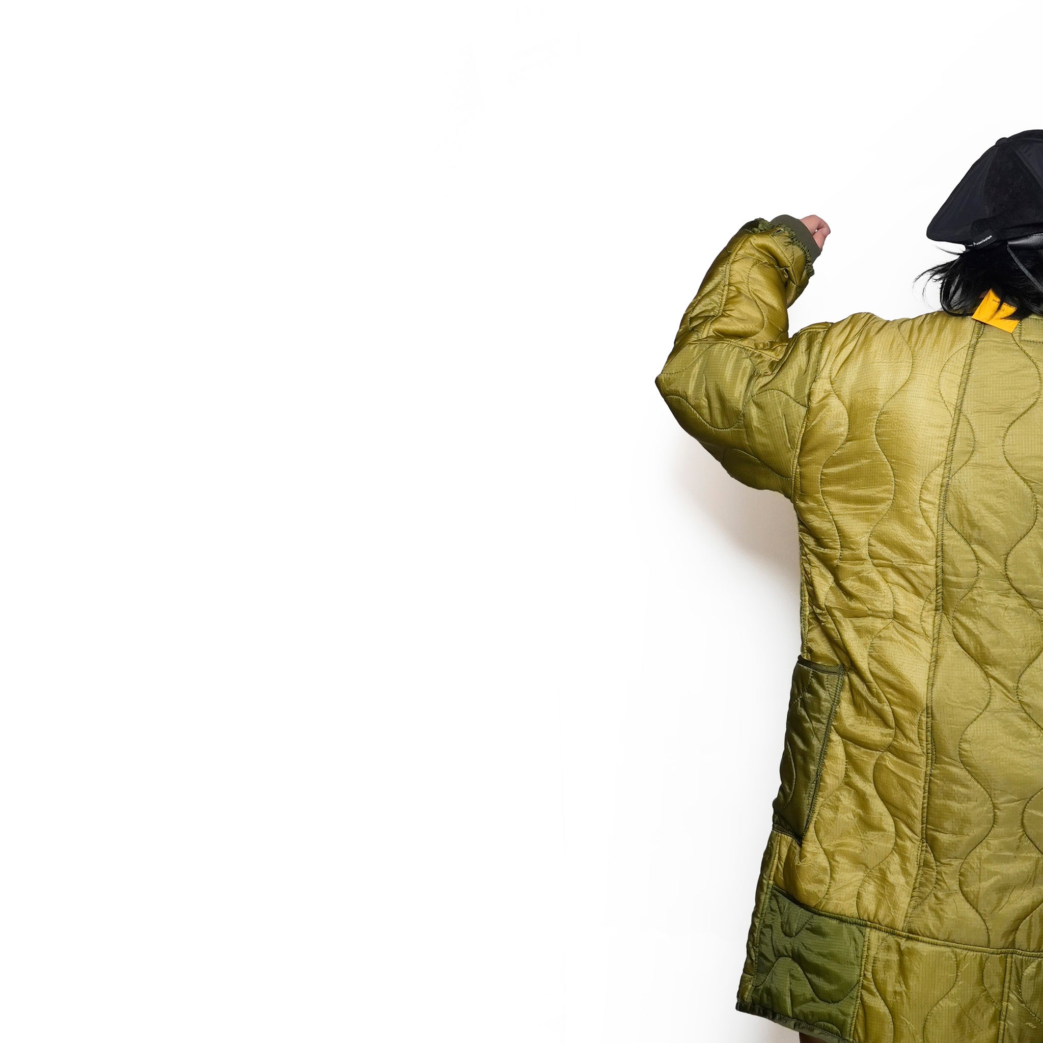 odd22fw07 | Quilting Coat | Color:Olive【ODDMENT_オッドメント】