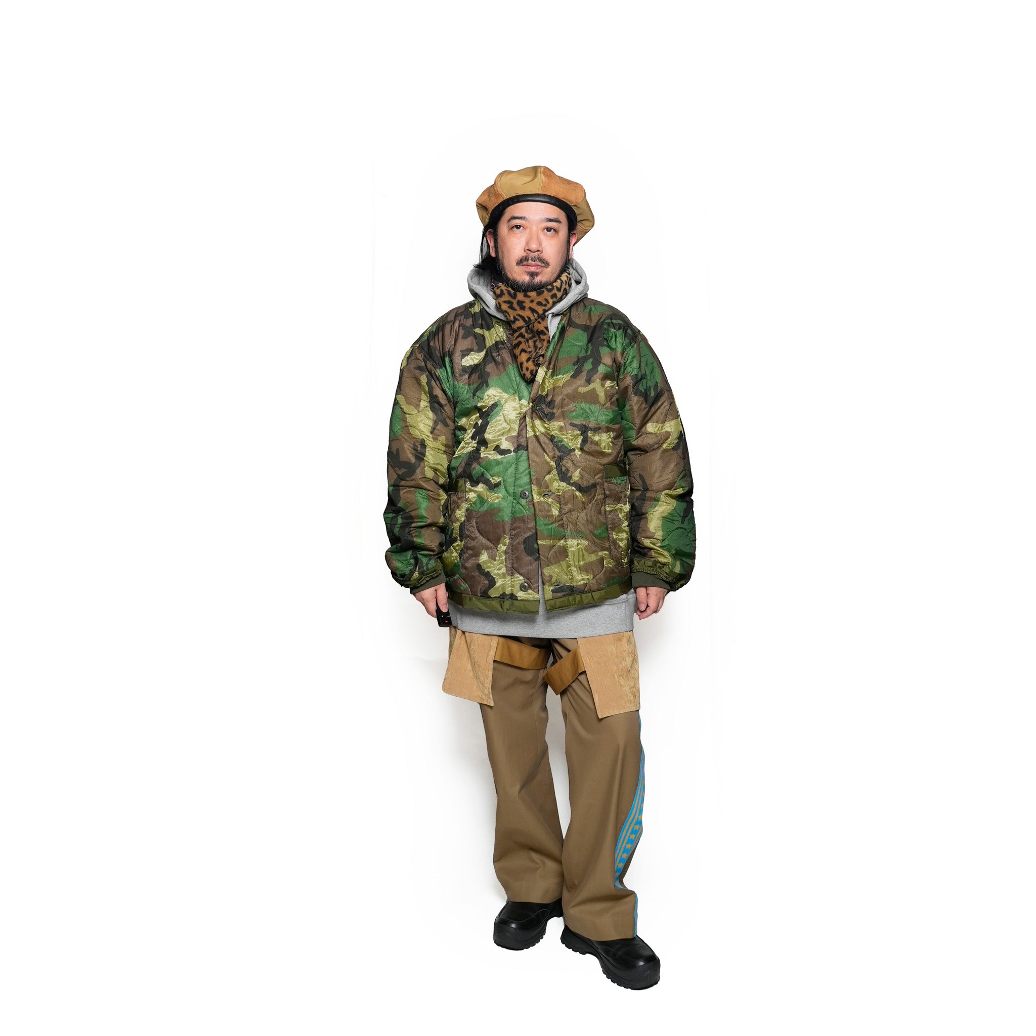QUILTING SHORT JACKET | Color:Woodland【ODDMENT_オッドメント】