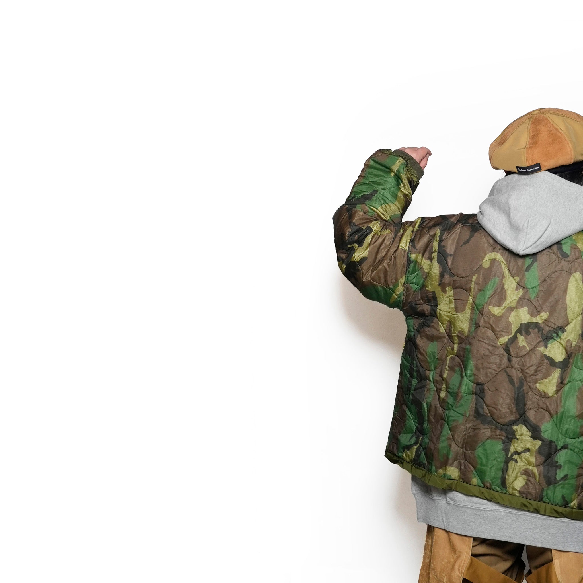 QUILTING SHORT JACKET | Color:Woodland【ODDMENT_オッドメント】