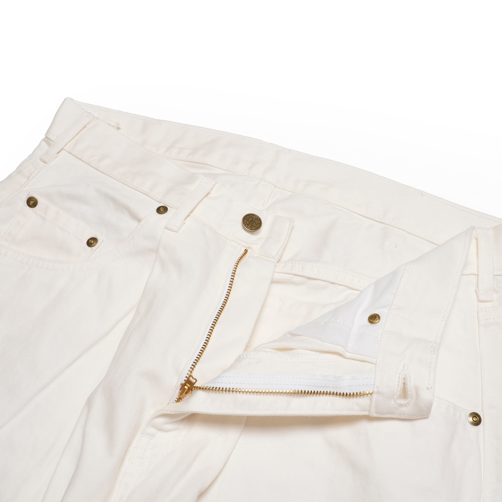 DENIM BAGGY PANTS | Color_#07 White | No_gh5s013d_#07 white【GUNG HO_ガンホー】