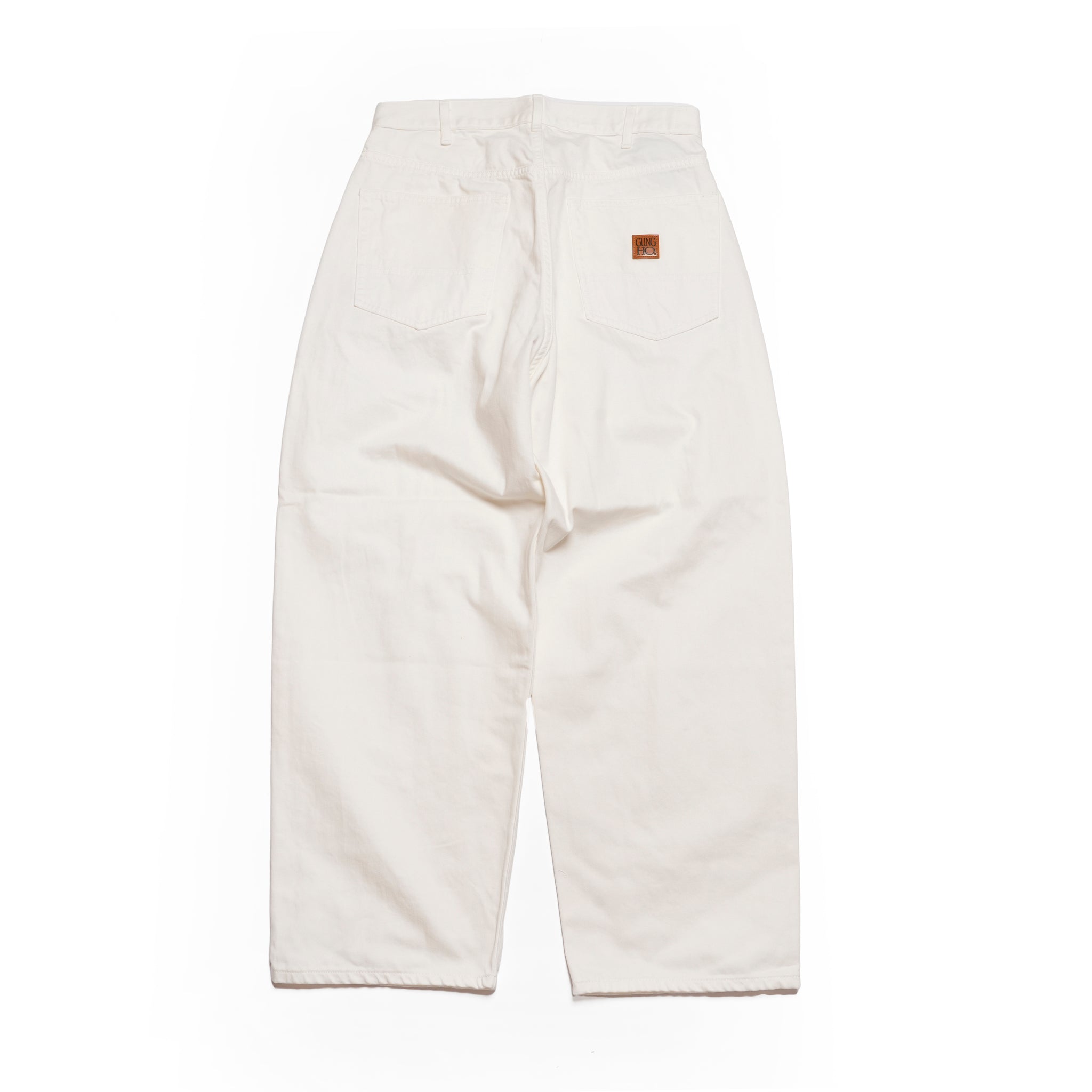 DENIM BAGGY PANTS | Color_#07 White | No_gh5s013d_#07 white【GUNG HO_ガンホー】