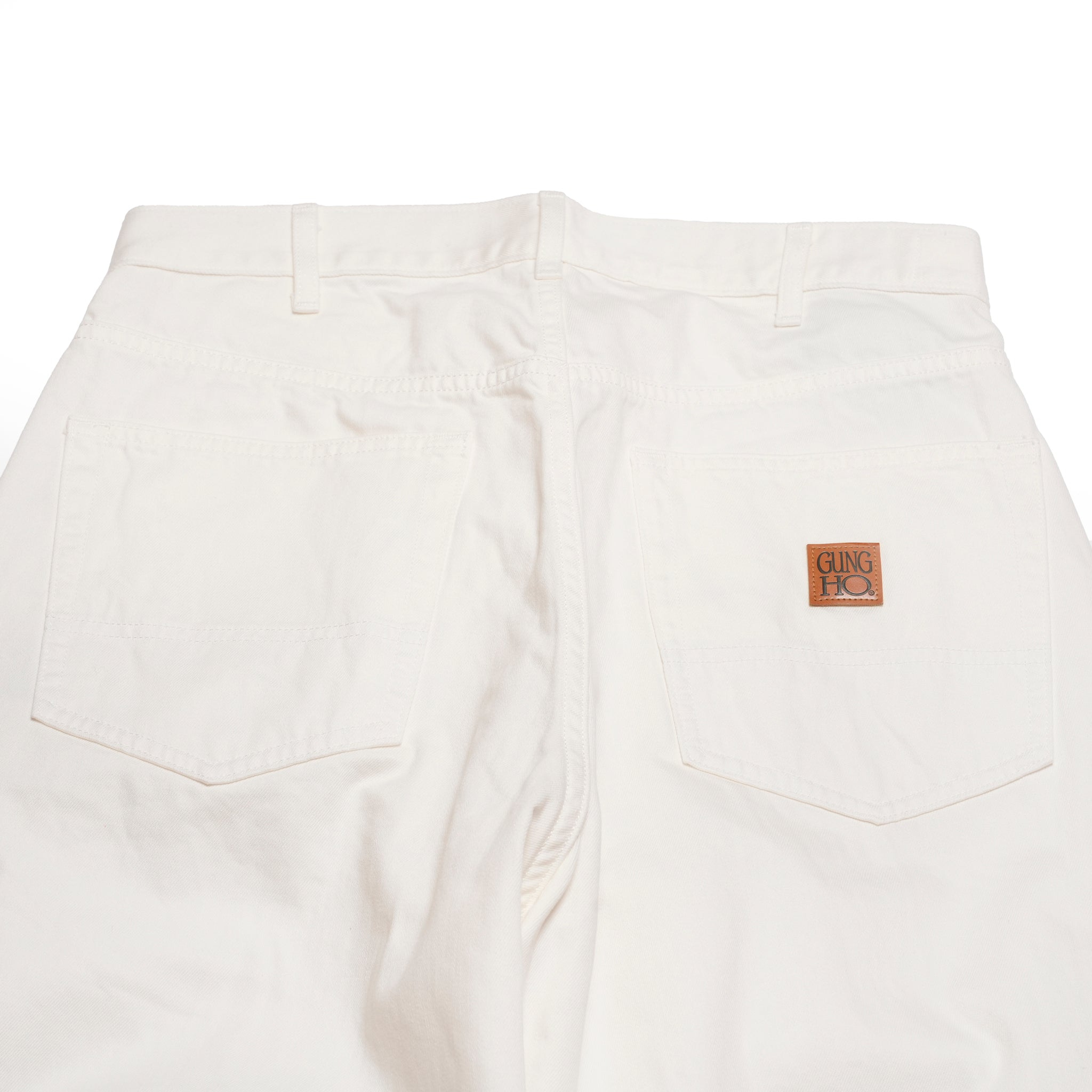 DENIM BAGGY PANTS | Color_#07 White | No_gh5s013d_#07 white【GUNG HO_ガンホー】