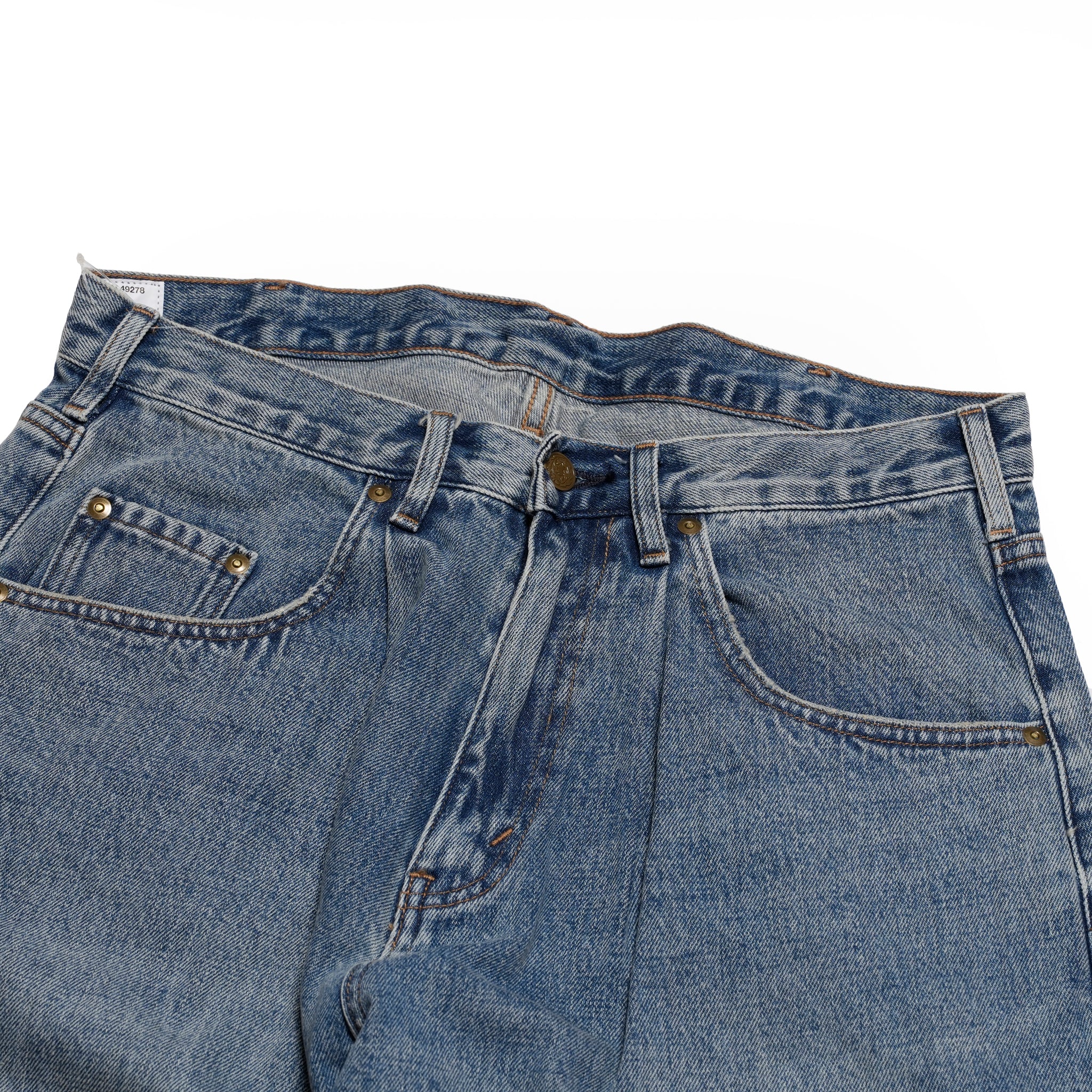 DENIM BAGGY PANTS | Color_#15 BlueStone | No_gh5s013d_#15 bluestone【GUNG HO_ガンホー】