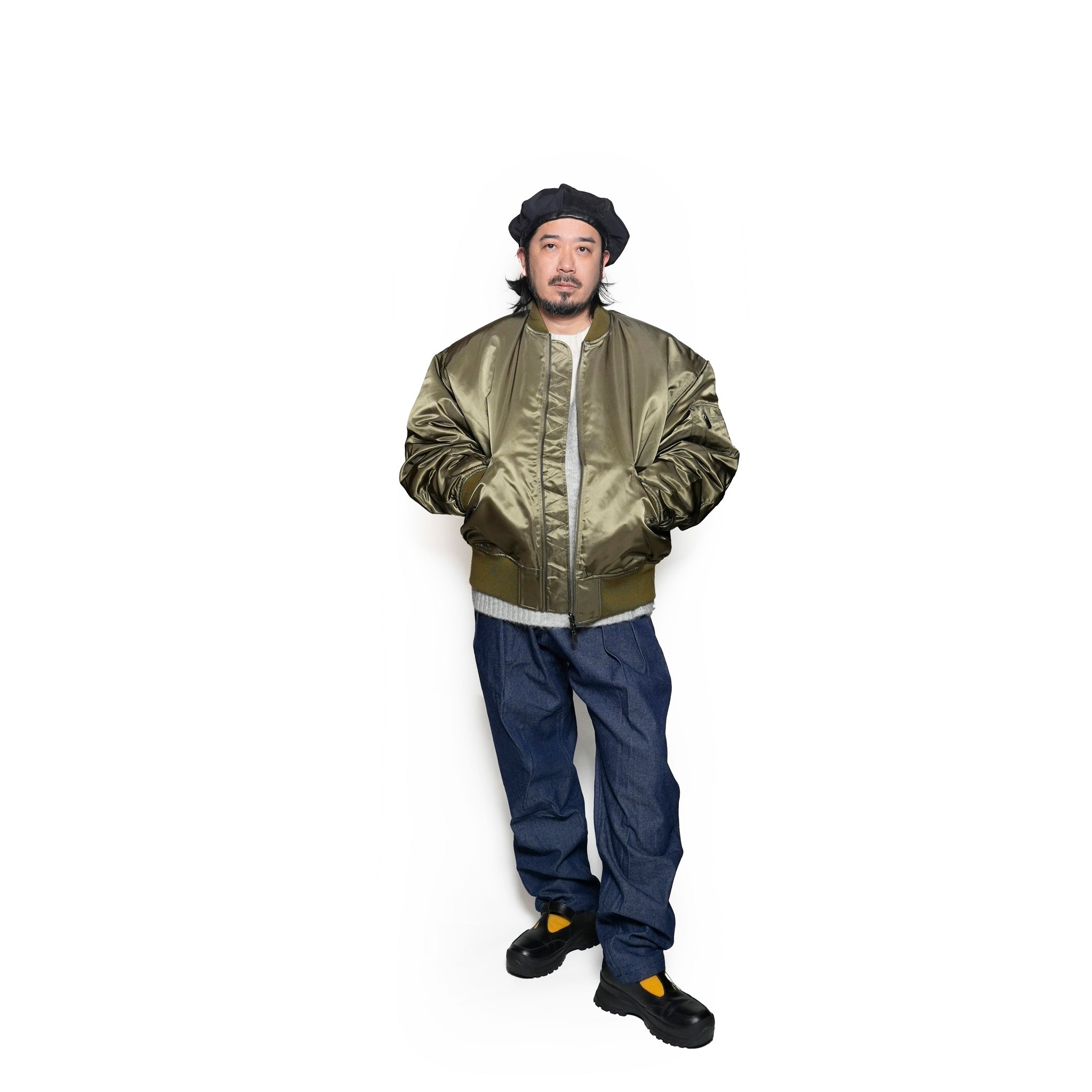 FEW24WJK5221_KHAKI | FLIGHT DOWN JACKET | Color:Khaki【MIFFEW_ミフュー】【archive】