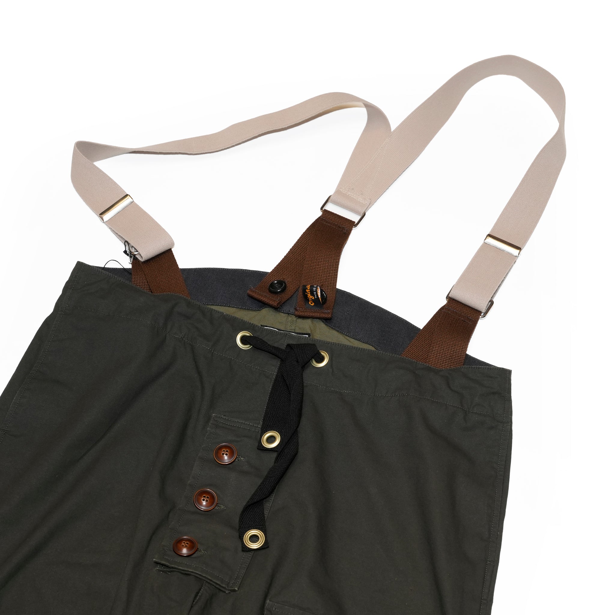 WAX-ish ROYAL NAVY TROUSERS | Color_Olive | No_25-3-PT02【ORIGINAL JOHN_オリジナルジョン】【入荷予定アイテム・入荷連絡可能】
