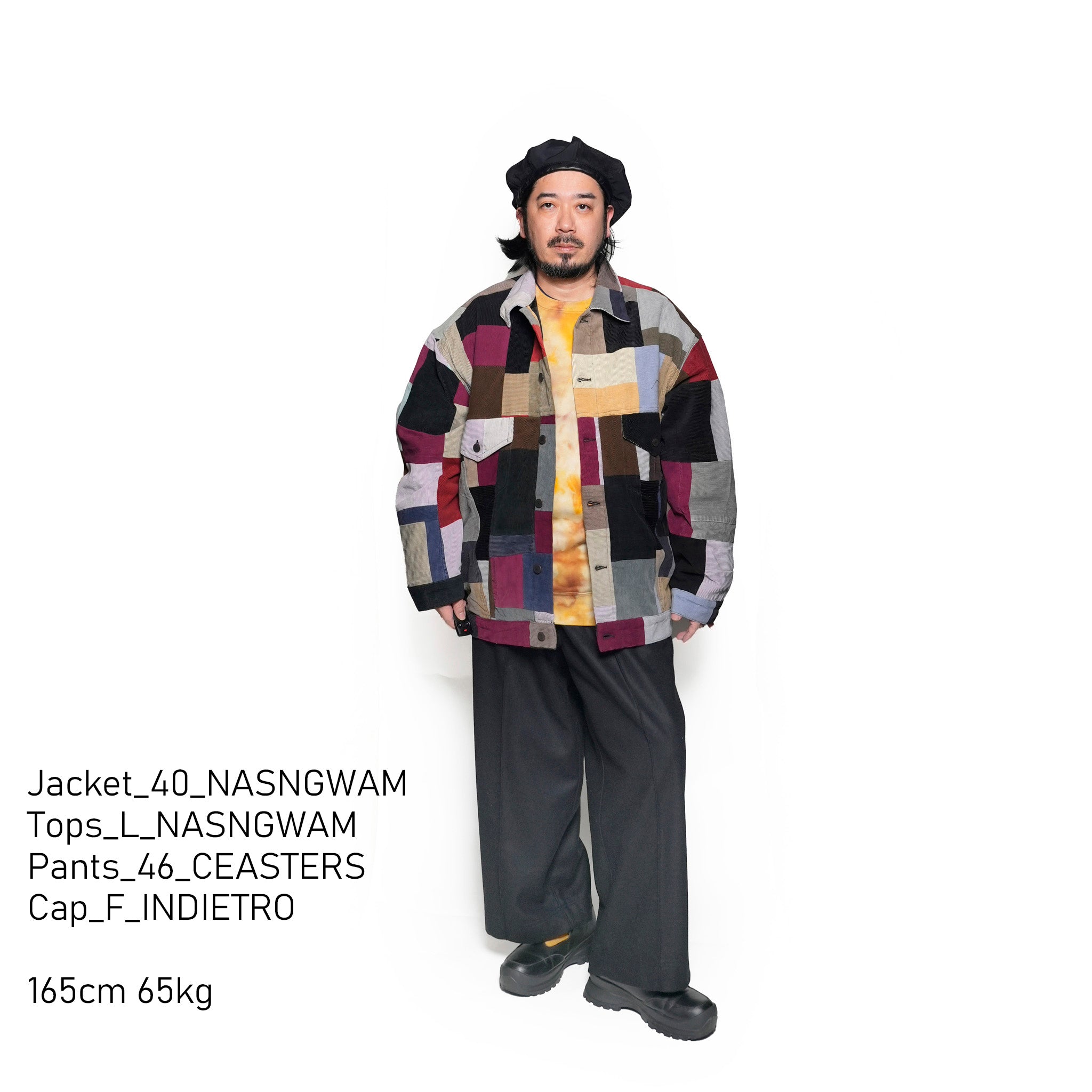 No:RJ2506004 | Name:Trumpery Jacket | Color:01-Multi | Size:L(40)【NASNGWAM_ナスングワム】