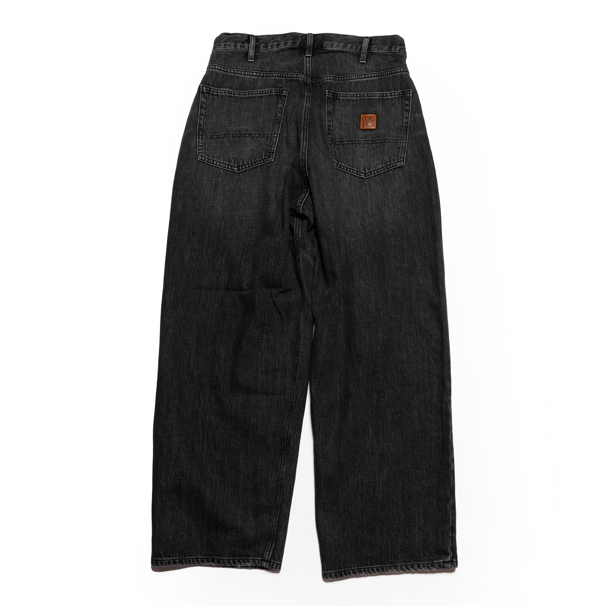 DENIM BAGGY PANTS | Color_#11 BlackStone | No_gh5s013d_#11 blackstone【GUNG HO_ガンホー】