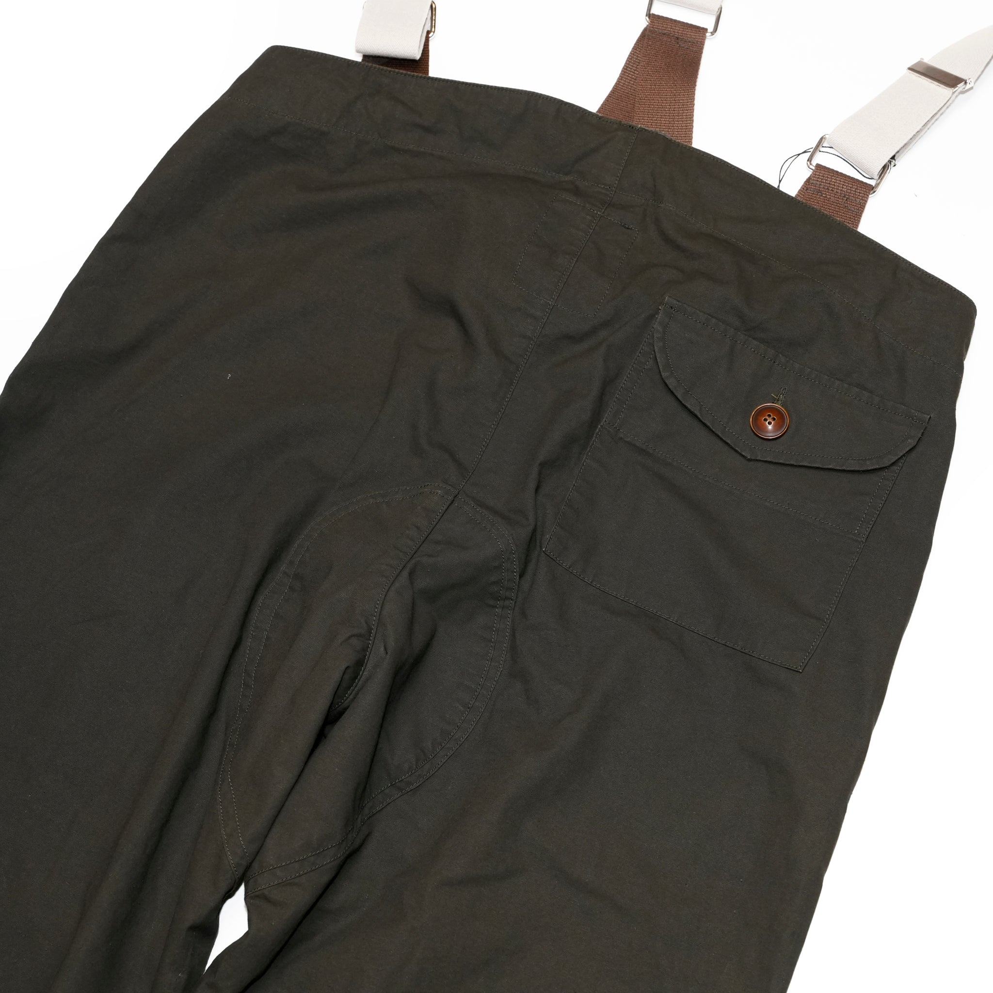 WAX-ish ROYAL NAVY TROUSERS | Color_Olive | No_25-3-PT02【ORIGINAL JOHN_オリジナルジョン】【入荷予定アイテム・入荷連絡可能】