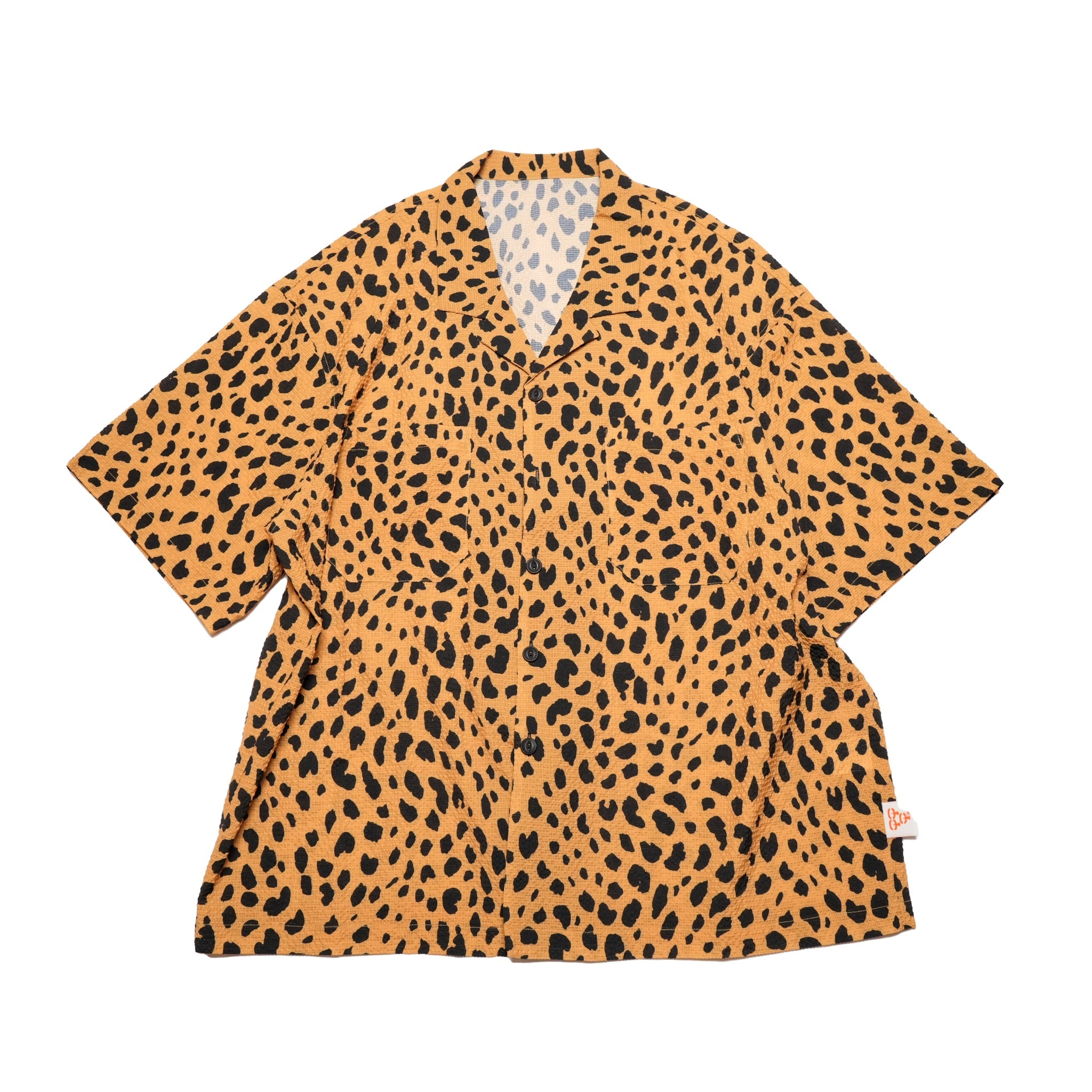 G62201_MU | LEOPARD ALOHA SHIRTS-MU | COlor:MUSTARD【GORT_ゴート】【archive】