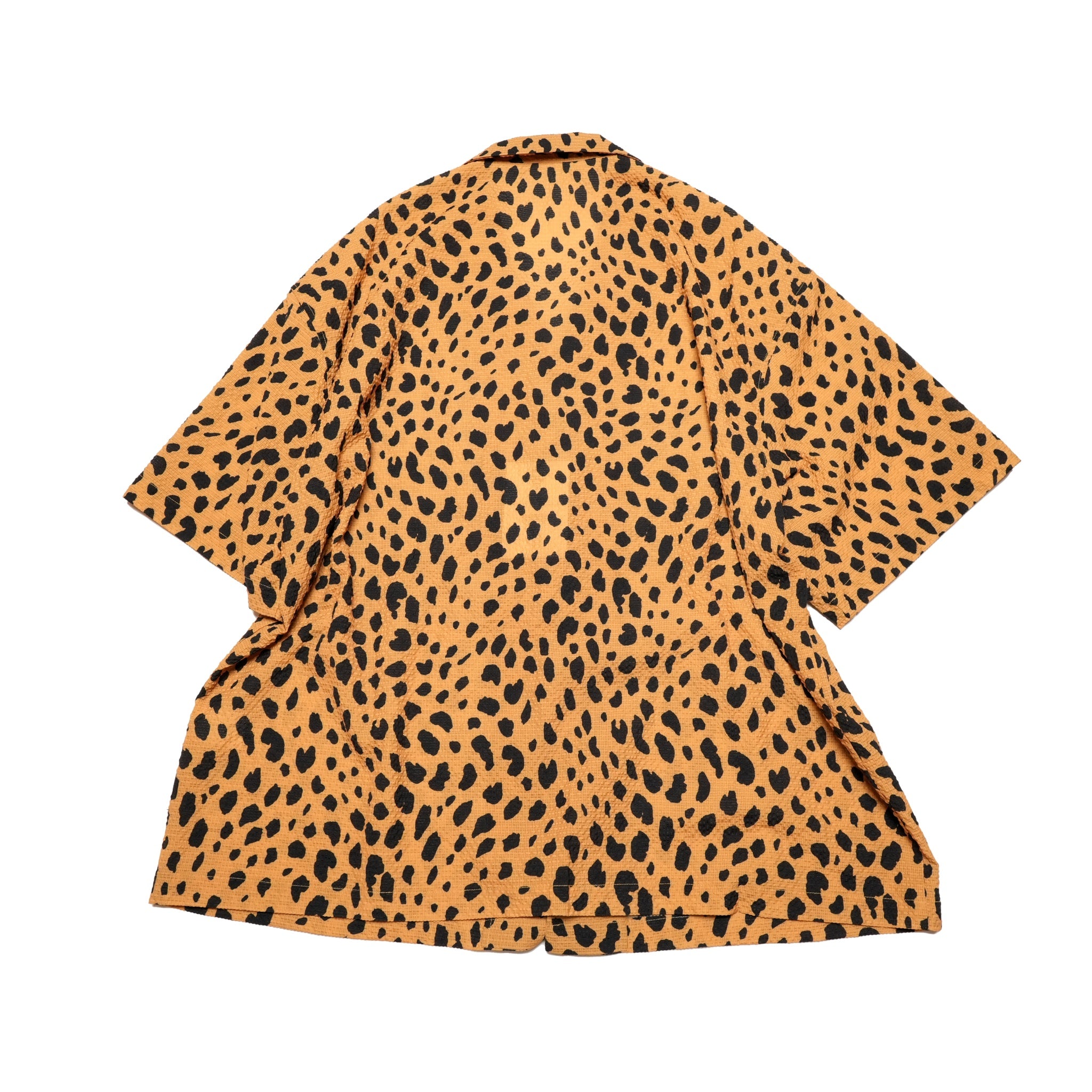 G62201_MU | LEOPARD ALOHA SHIRTS-MU | COlor:MUSTARD【GORT_ゴート】【archive】
