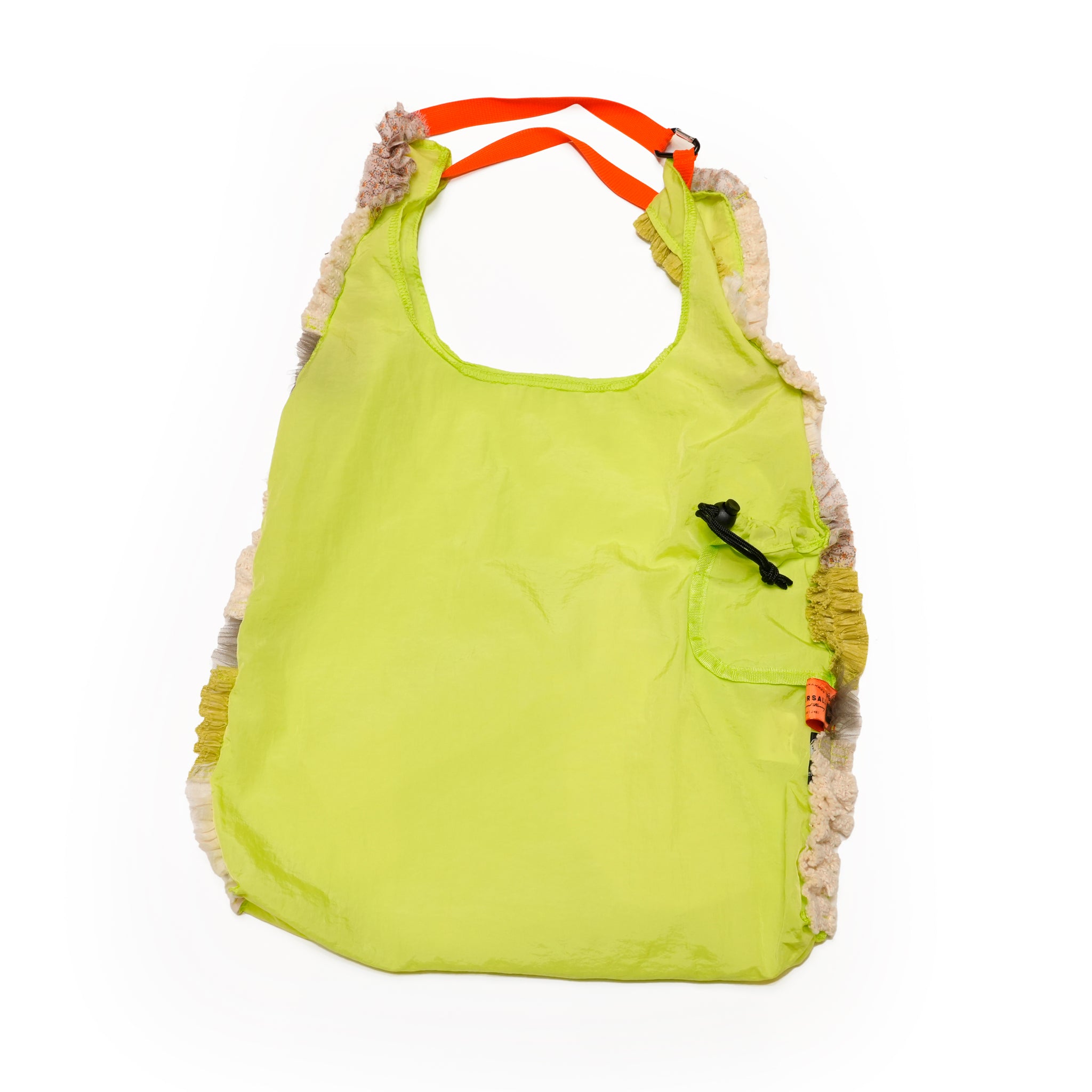 ナイロンフリルマルシェバック | Color_Sky/Lime | No_wg1114【REHERSALL_リハーズオール】