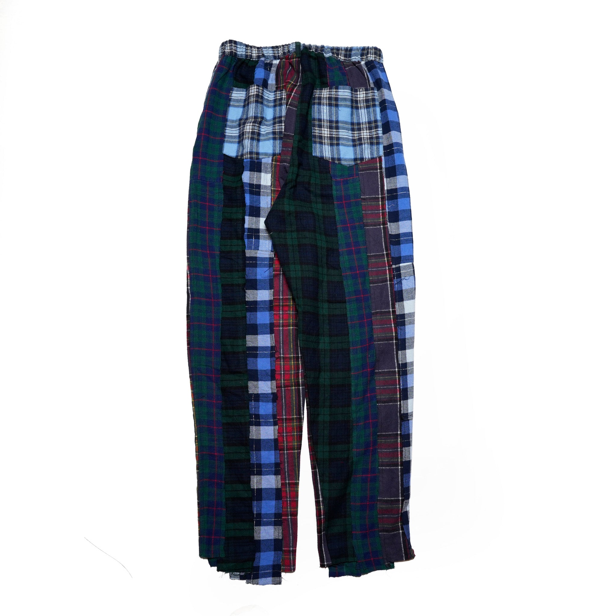 MR-2407652_E | Patchwork Nell Easy Pants | Color:E | Size:3【Mr. Remake Man】【REMAKE MODEM DESIGN_モデムデザイン】