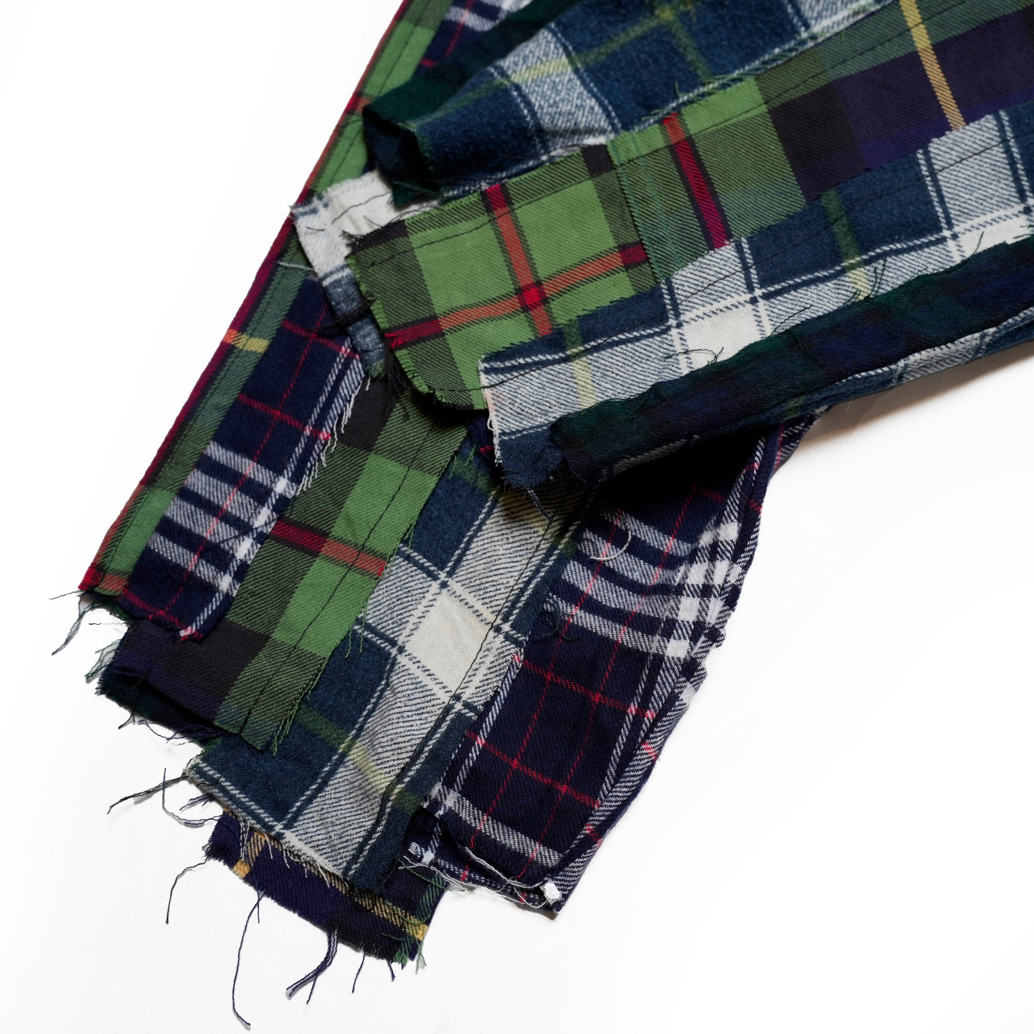 MR-2407652_F | Patchwork Nell Easy Pants | Color:F | Size:3【Mr. Remake Man】【REMAKE MODEM DESIGN_モデムデザイン】