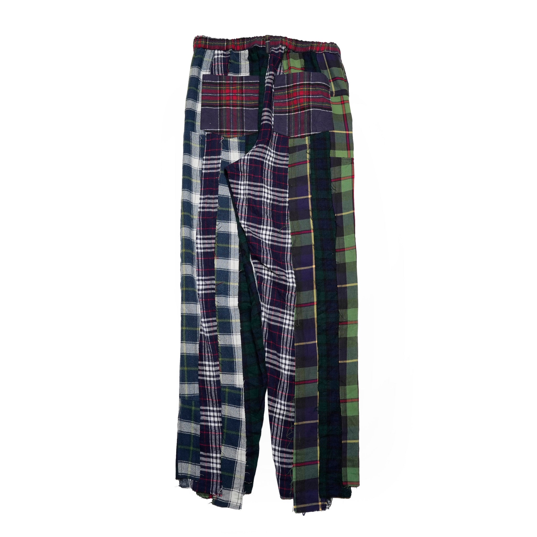 MR-2407652_F | Patchwork Nell Easy Pants | Color:F | Size:3【Mr. Remake Man】【REMAKE MODEM DESIGN_モデムデザイン】