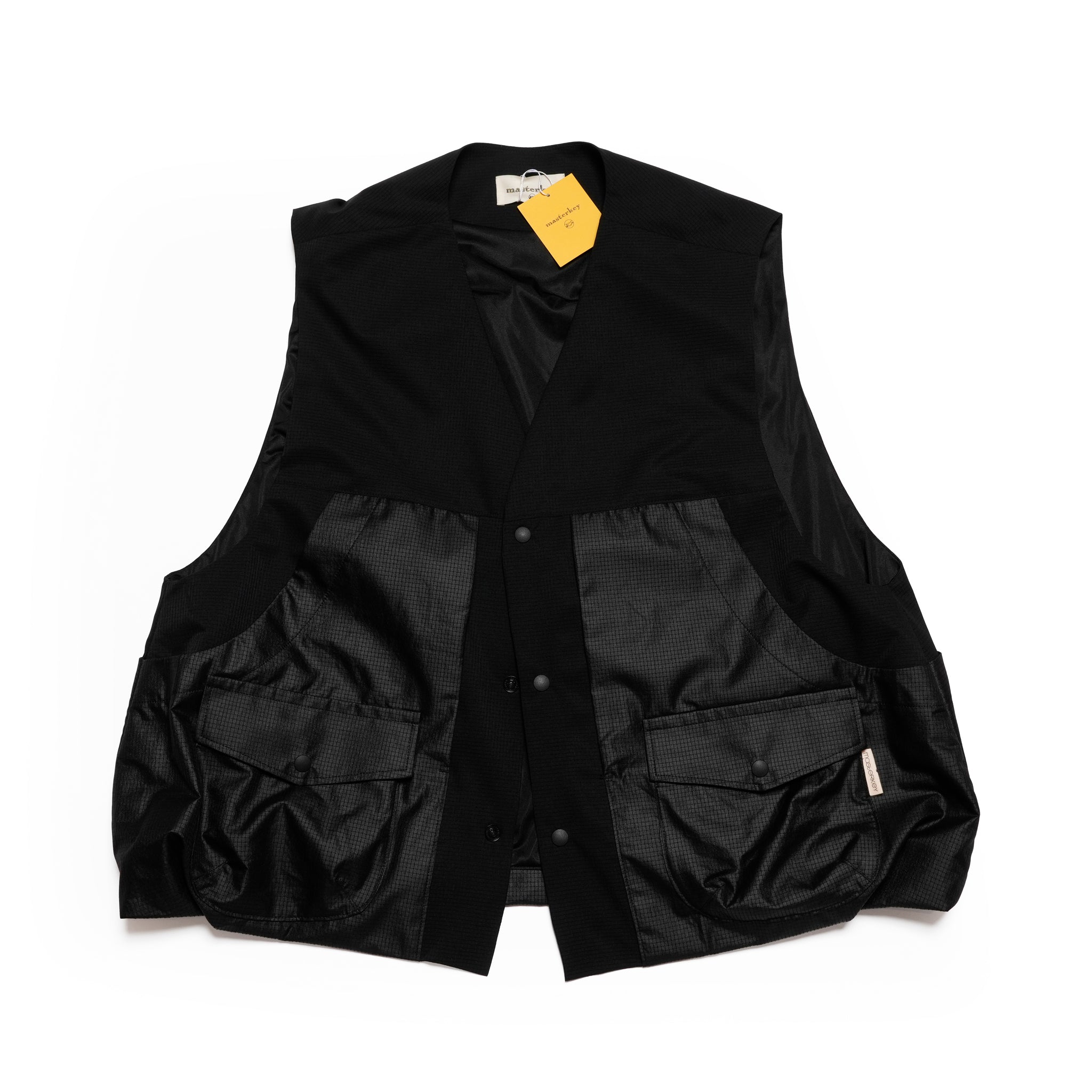 COMFORT-VEST | Color_Blk | No_MK26S-V-01_Blk【MASTERKEY_マスターキー】【入荷予定アイテム・入荷連絡可能】