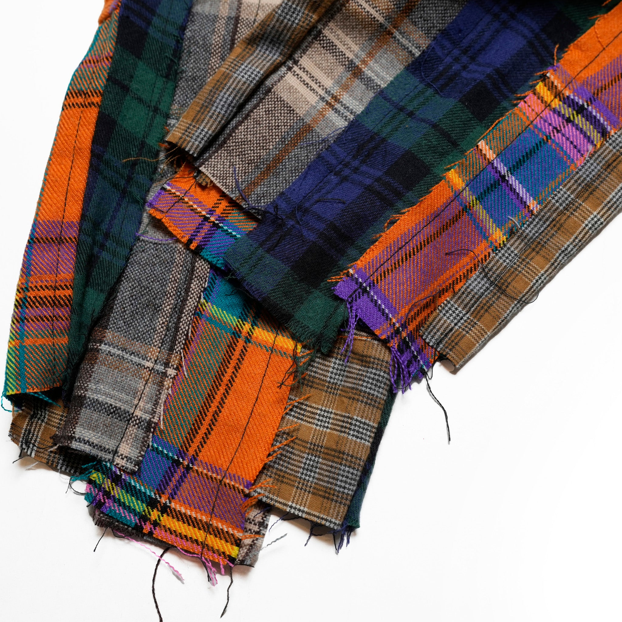 MR-2407652_G | Patchwork Nell Easy Pants | Color:G | Size:2【Mr. Remake Man】【REMAKE MODEM DESIGN_モデムデザイン】