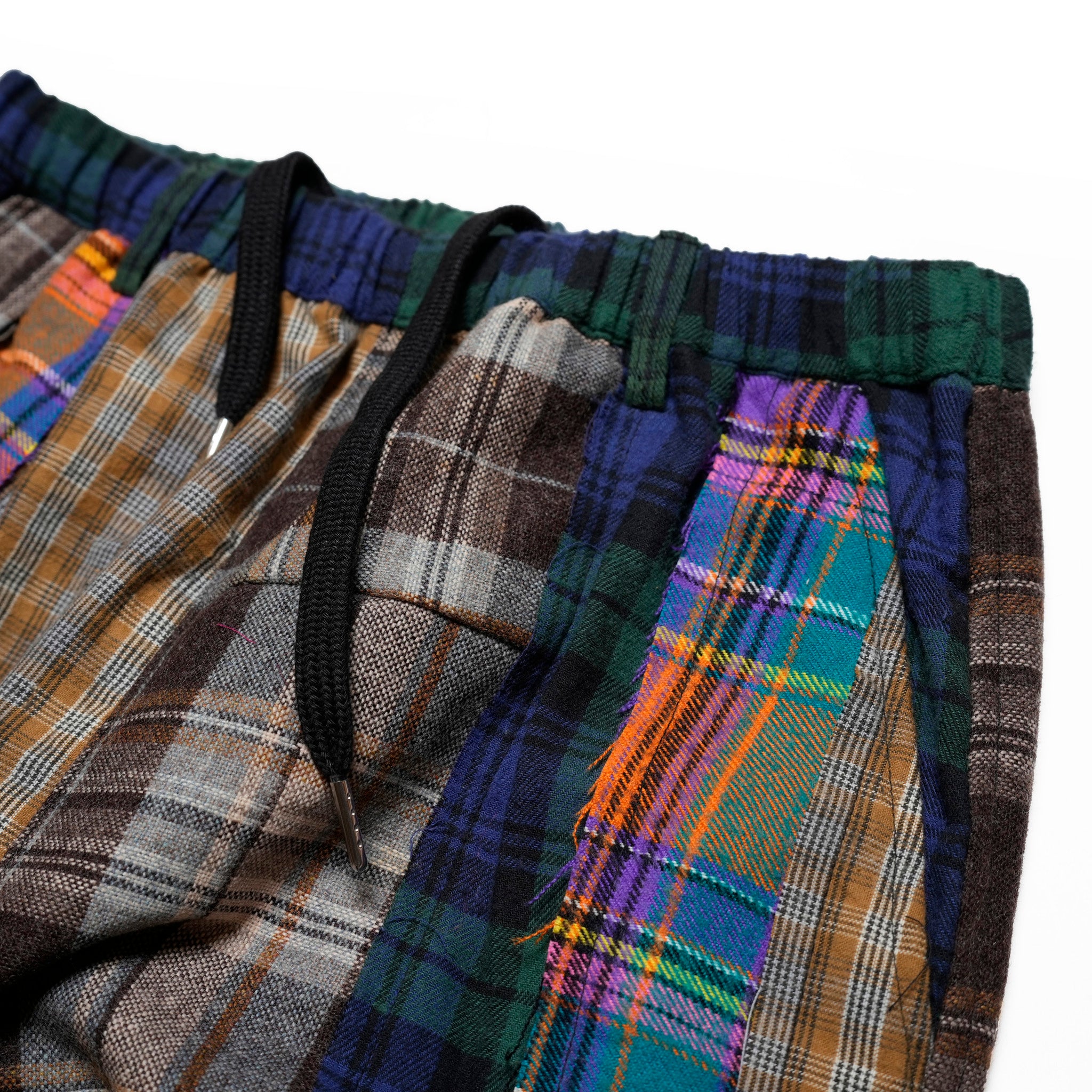 MR-2407652_G | Patchwork Nell Easy Pants | Color:G | Size:2【Mr. Remake Man】【REMAKE MODEM DESIGN_モデムデザイン】