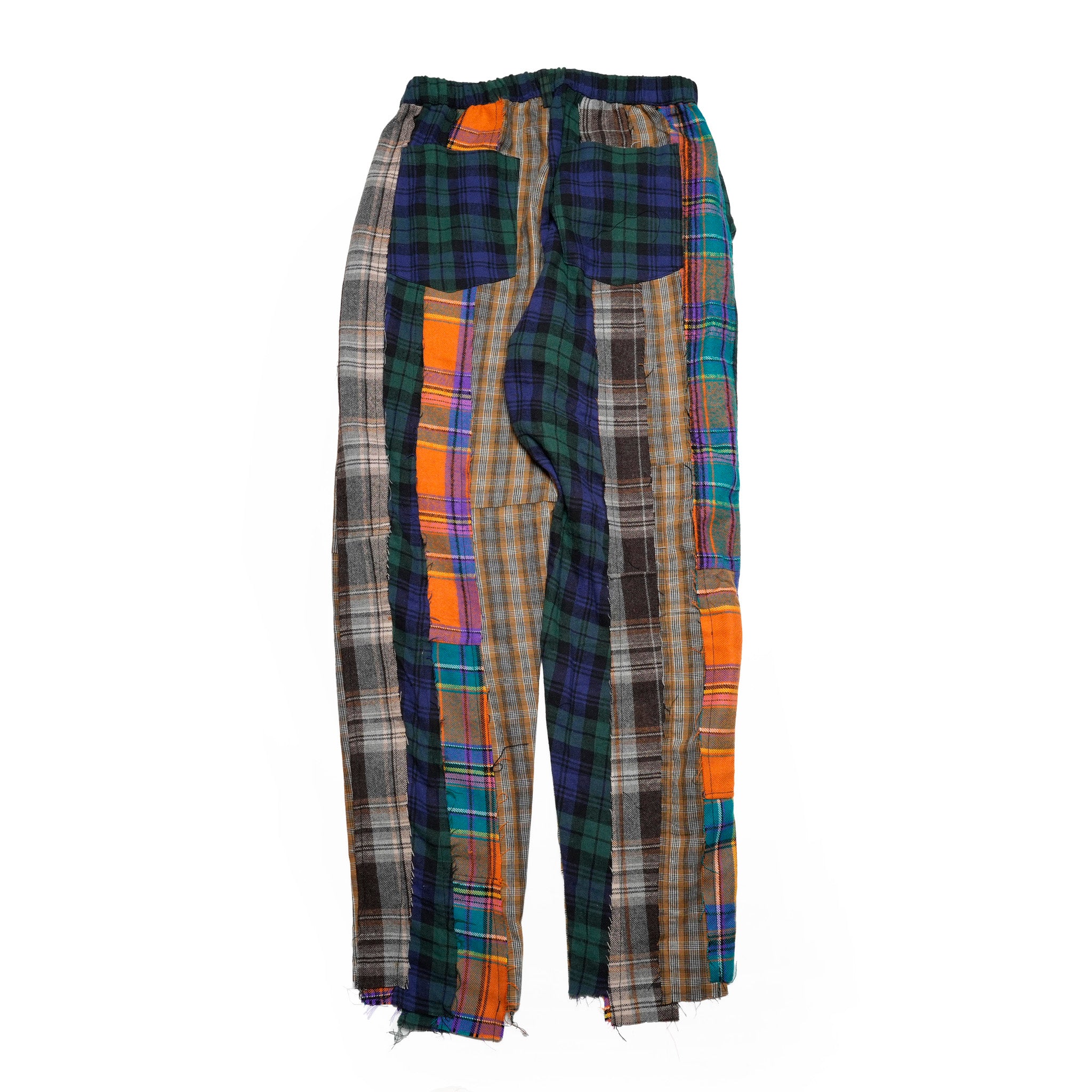 MR-2407652_G | Patchwork Nell Easy Pants | Color:G | Size:2【Mr. Remake Man】【REMAKE MODEM DESIGN_モデムデザイン】