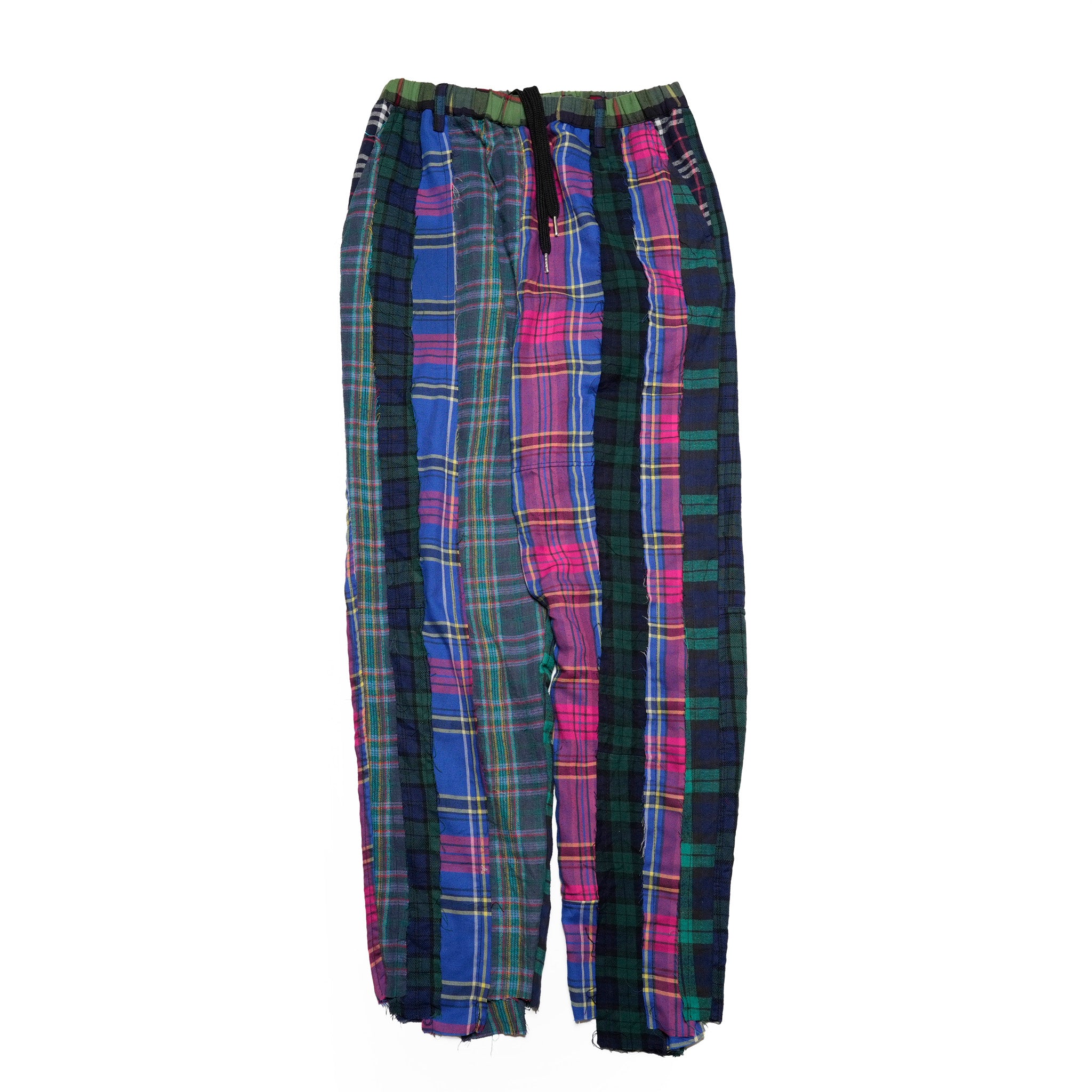 MR-2407652_H | Patchwork Nell Easy Pants | Color:H | Size:2【Mr. Remake Man】【REMAKE MODEM DESIGN_モデムデザイン】