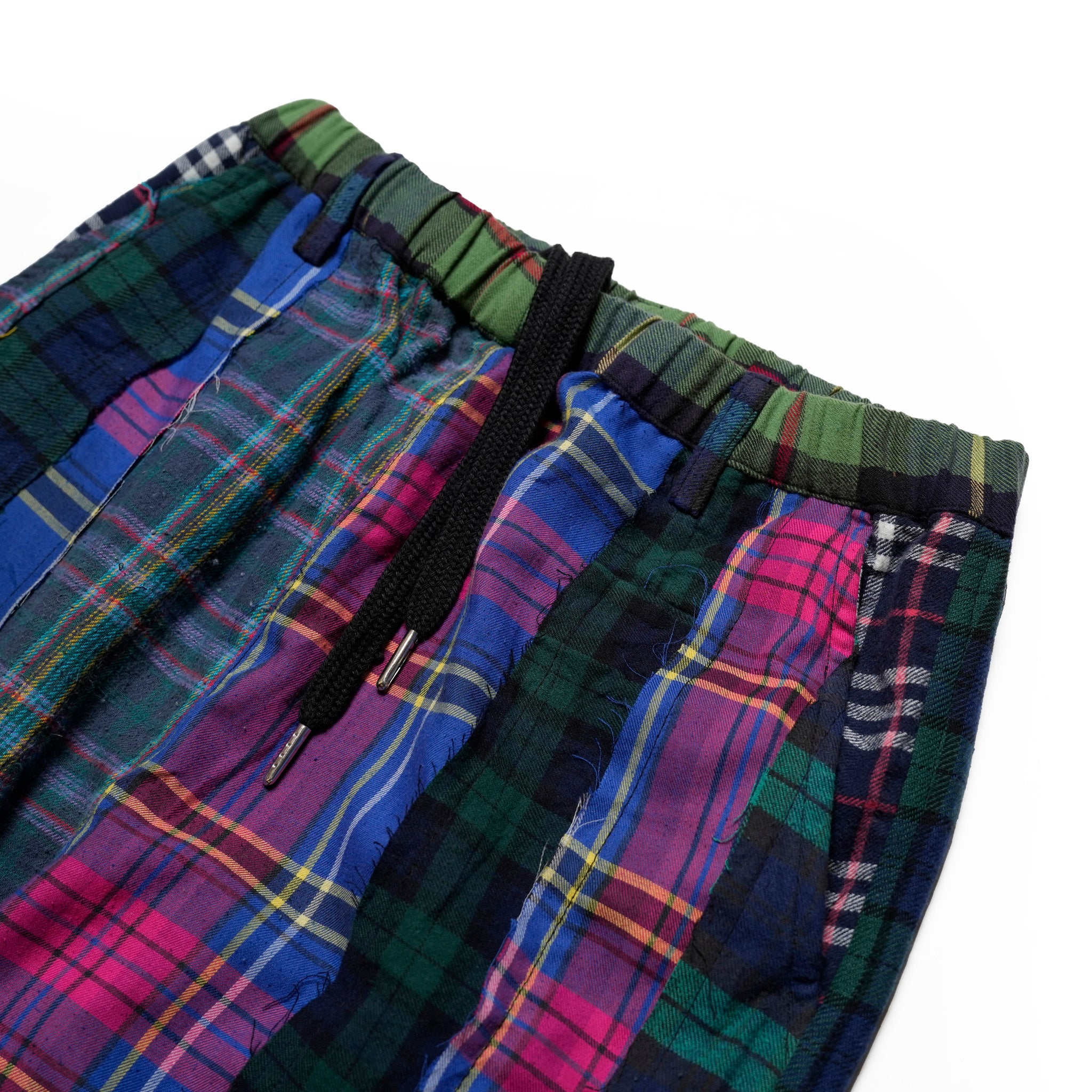 MR-2407652_H | Patchwork Nell Easy Pants | Color:H | Size:2【Mr. Remake Man】【REMAKE MODEM DESIGN_モデムデザイン】