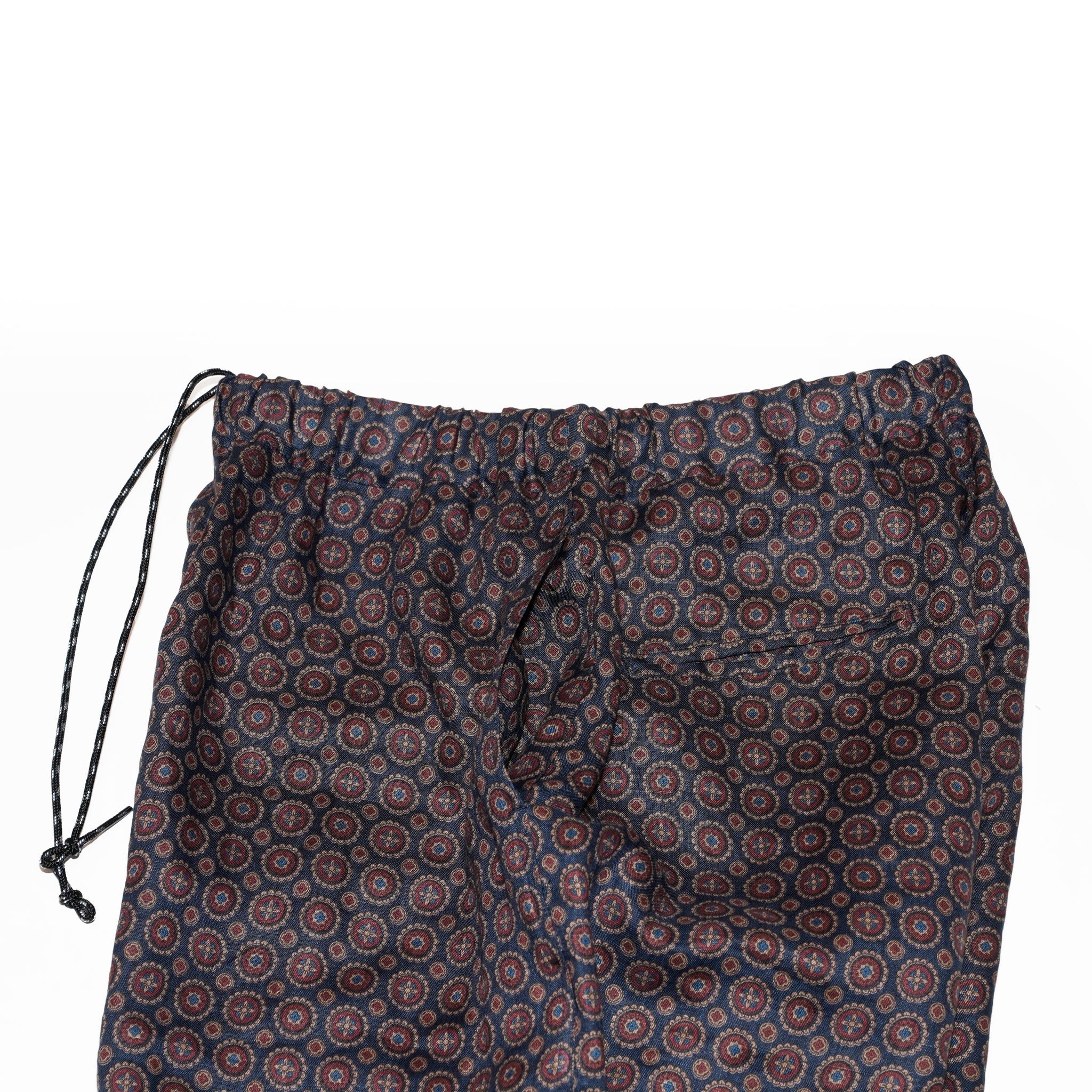 PH25SS003spl_pattern | P.H. M. LINEN EASY PANTS | Color:Pattern【POWDERHORN MOUNTAINEERING_パウダーホーンマウンテニアリング】