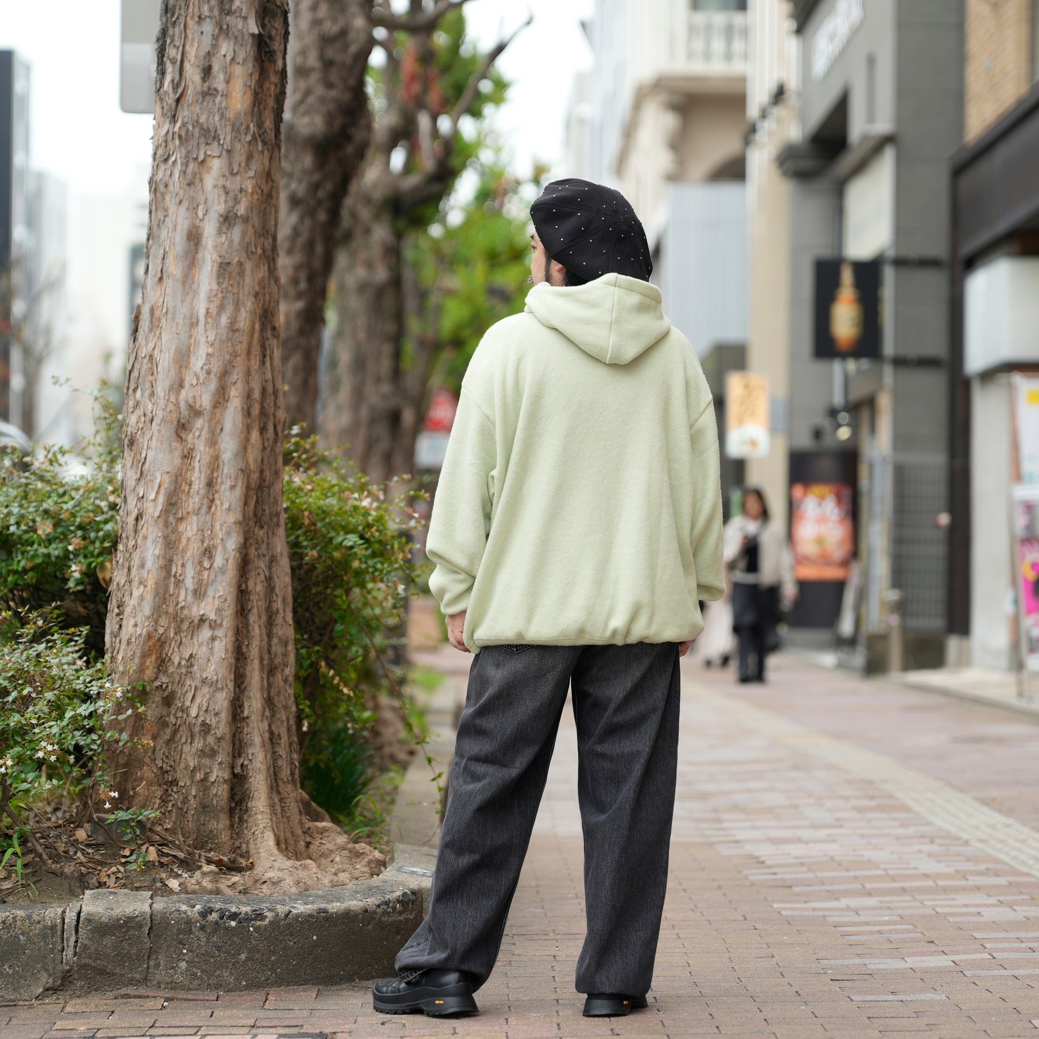 DENIM BAGGY PANTS | Color_#11 BlackStone | No_gh5s013d_#11 blackstone【GUNG HO_ガンホー】