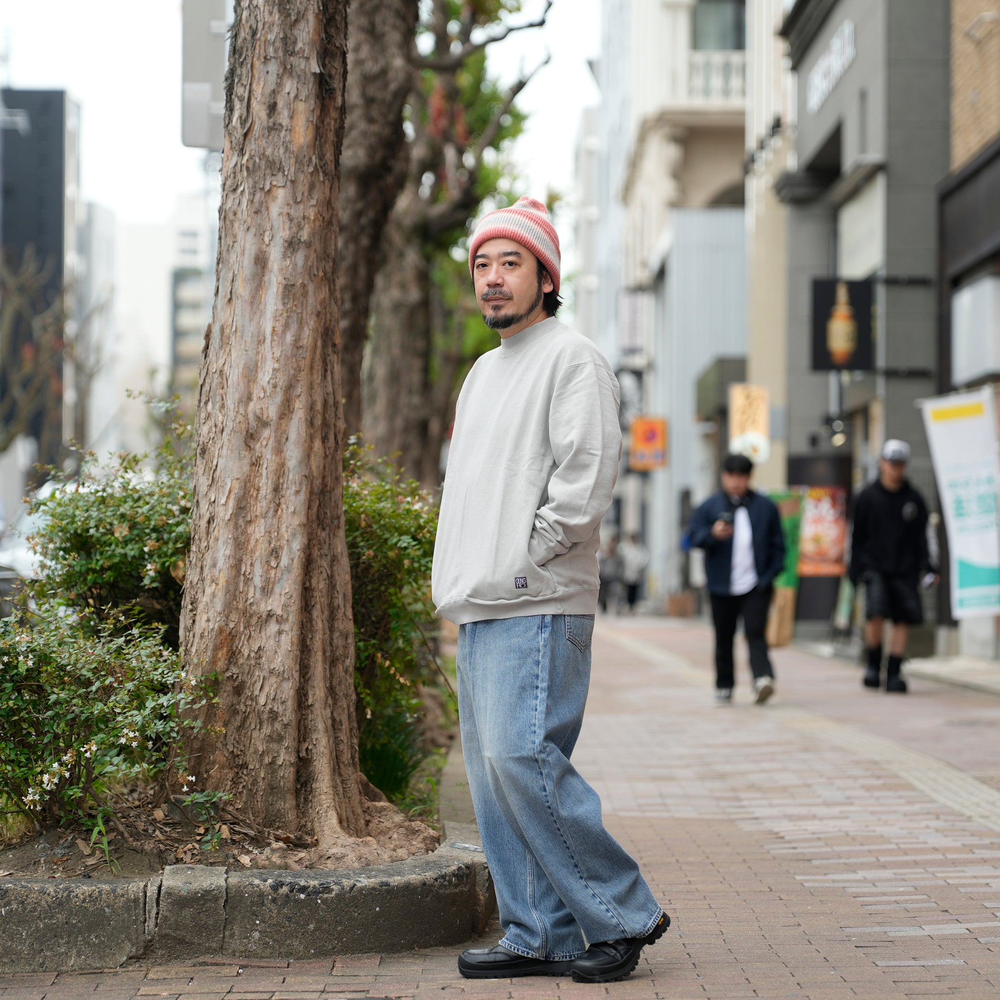 DENIM BAGGY PANTS | Color_#15 BlueStone | No_gh5s013d_#15 bluestone【GUNG HO_ガンホー】