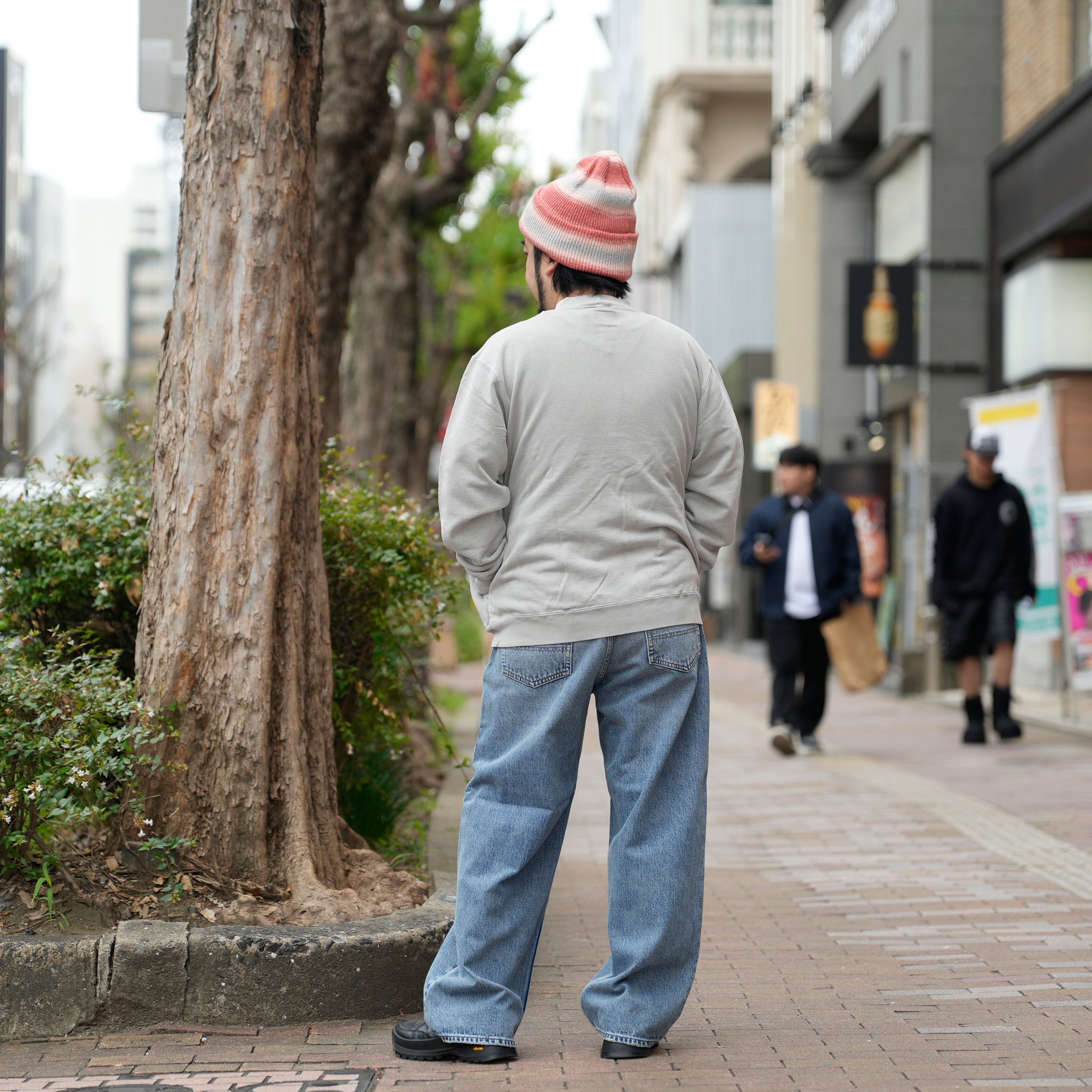 SWEAT HI-NECK | Color_Grey | No_gh5f006_grey【GUNG HO_ガンホー】