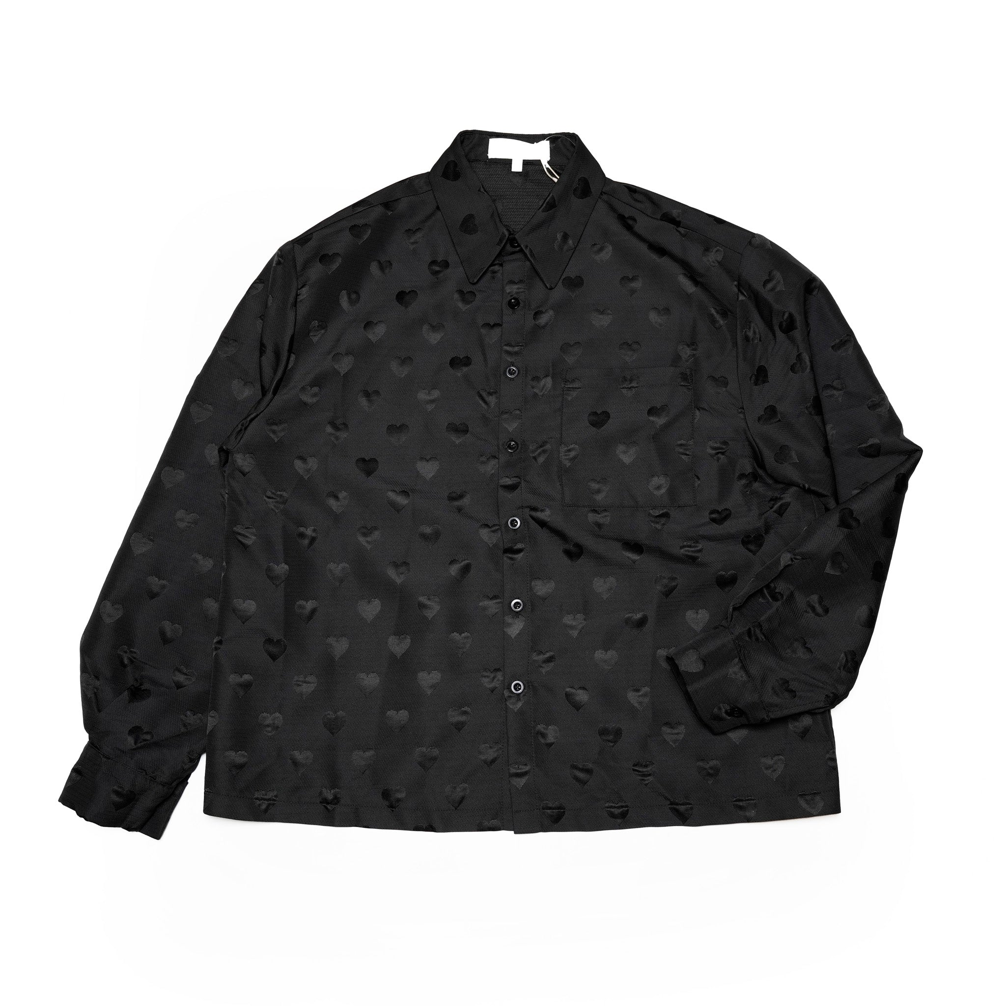 31SM00BLM117BLK | Roy Jacquard Shirt | Color:Black【SISTER JANE_シスタージェーン】